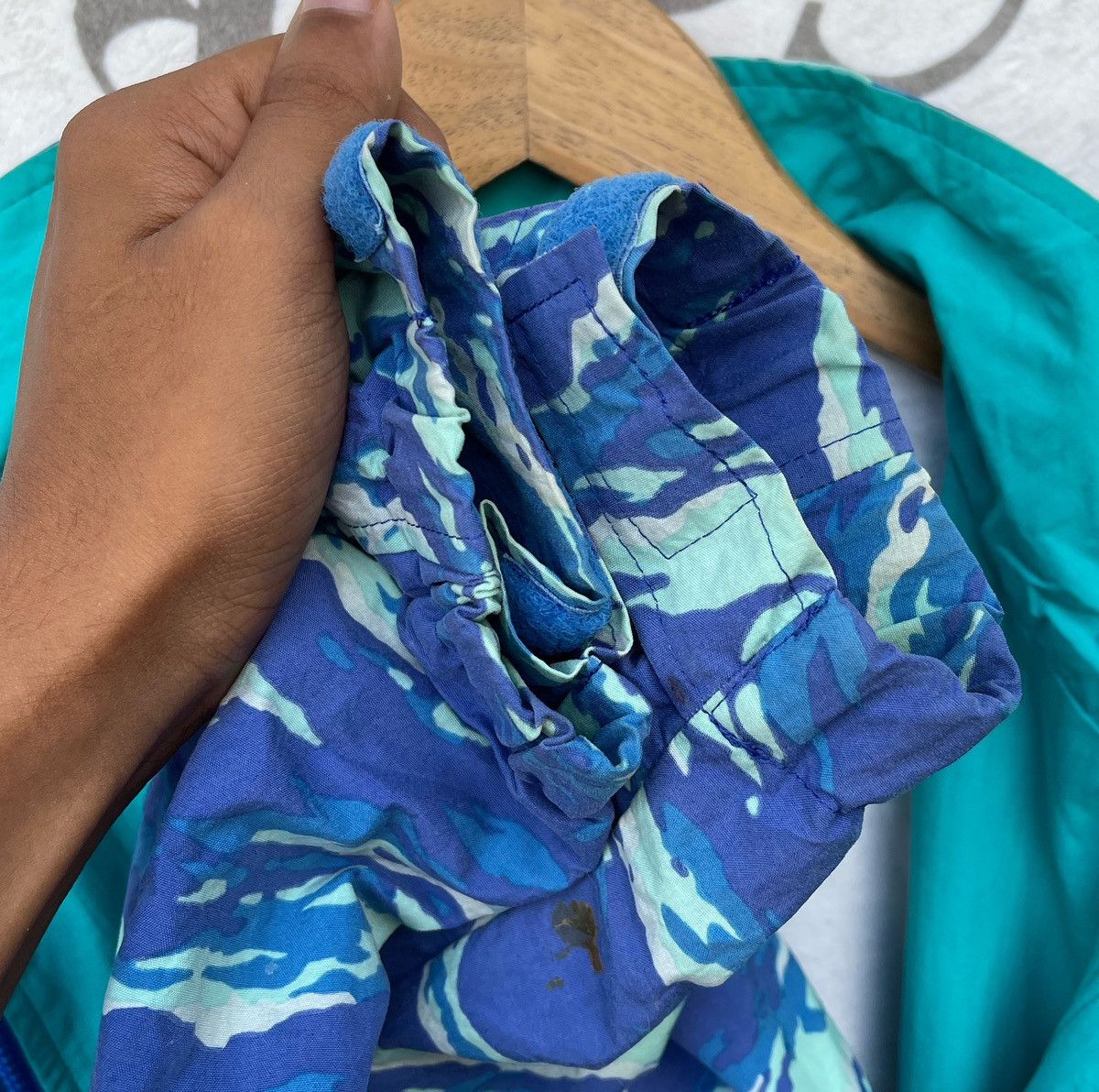 Helly Hansen 🔥Vintage 90's Helly Hansen Blue Flame Bomber Jacket Size US M / EU 48-50 / 2 - 14 Thumbnail