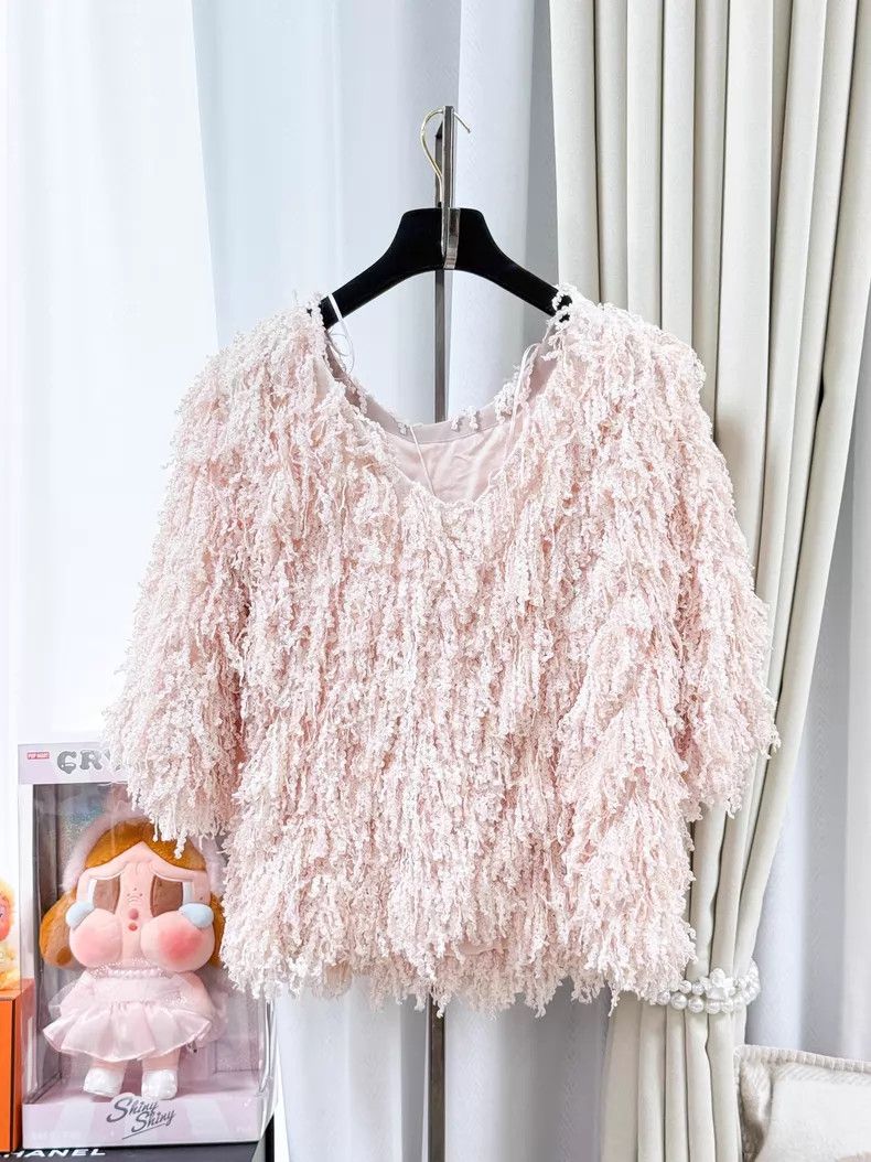 Chanel Chanel Mid-sleeved tassel Size XS / US 0-2 / IT 36-38 - 2 Thumbnail