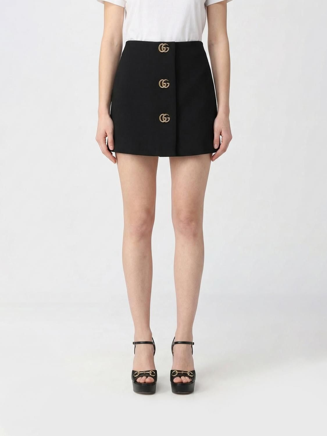 Gucci Gucci Skirt Woman Black Size 28" / US 6 / IT 42 - 1 Thumbnail