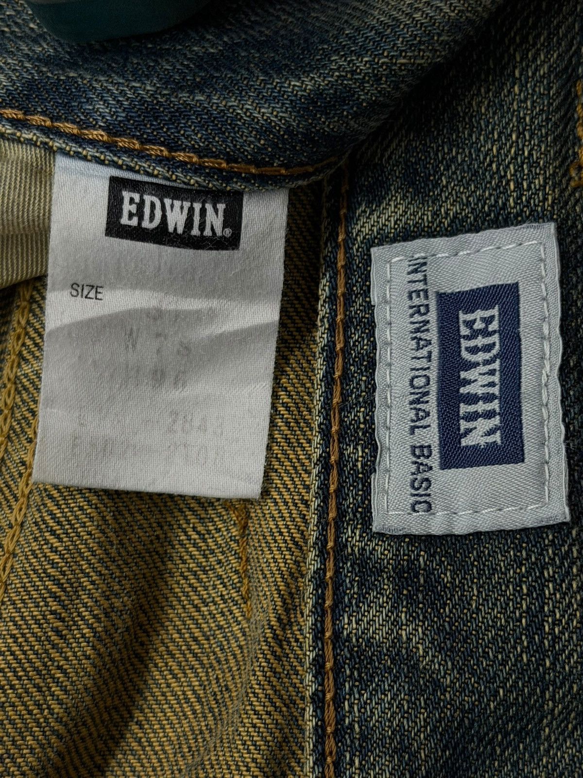 Edwin Vintage Edwin 403 Japanese Denim Jeans | Regular Straight 32 Size US 32 / EU 48 - 13 Thumbnail