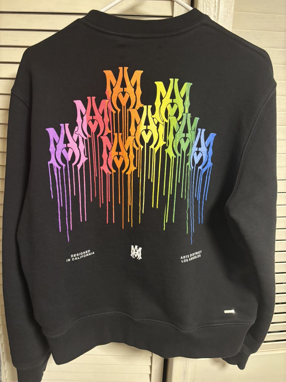 Amiri Black Amiri Sweatshirt Size US M / EU 48-50 / 2 - 5 Thumbnail