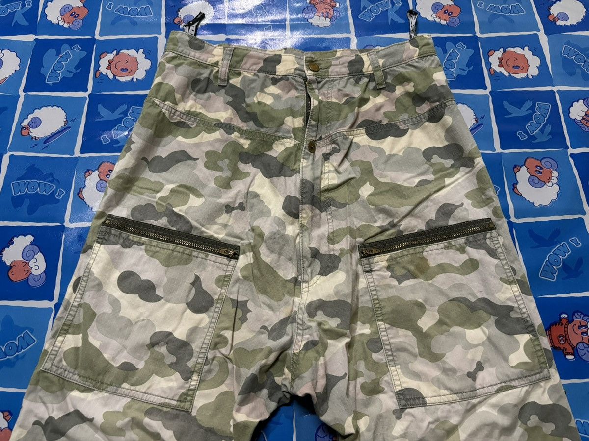 Hysteric Glamour × Issey Miyake × mercibeaucoup 🪖🪖 Mercibeaucoup Camo Pants 🪖🪖 Size US 32 / EU 48 - 2 Thumbnail