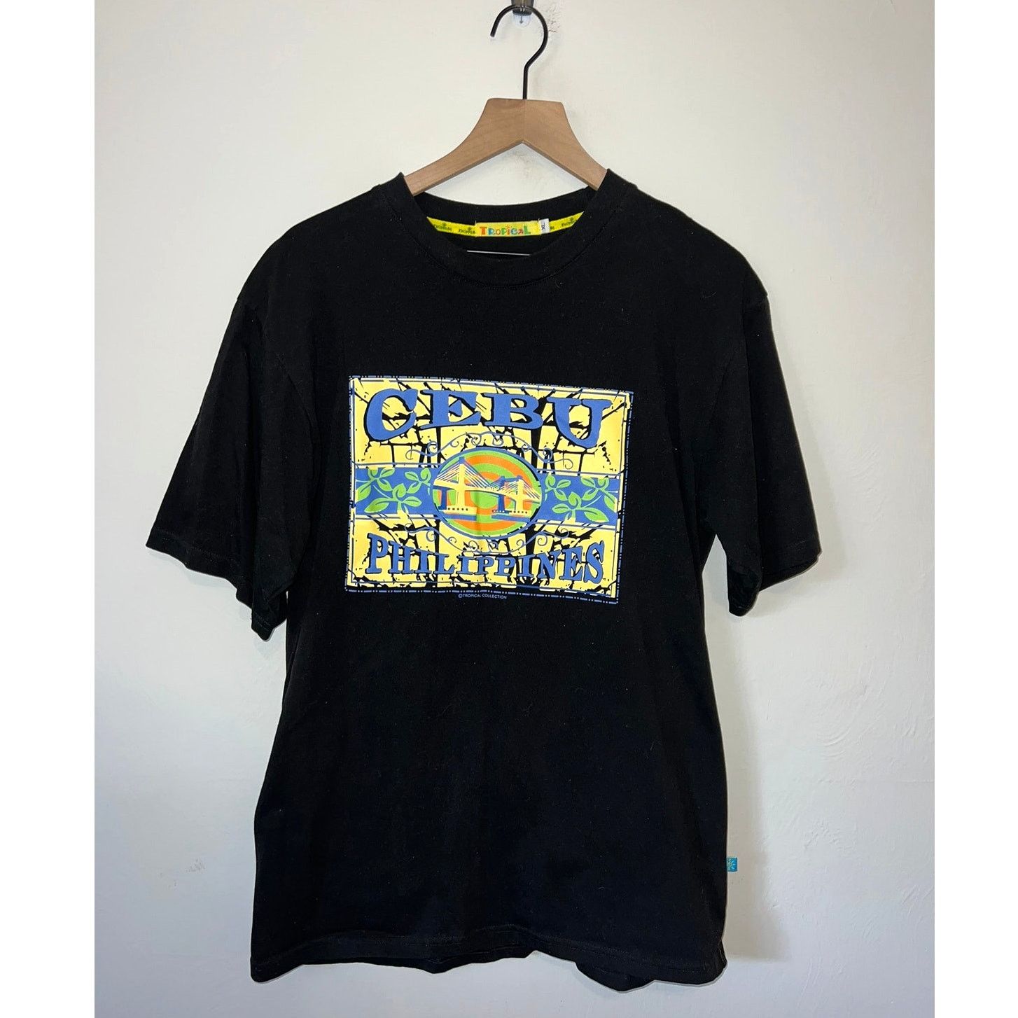 Vintage Vintage Cebu Philippines Shirt Graphic Black Extra Large Tee Size US L / EU 52-54 / 3 - 1 Thumbnail