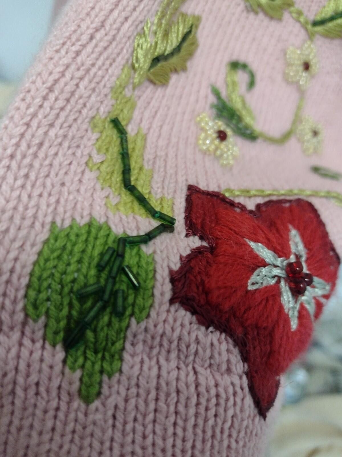 Other Storybook Knits Wrapped in Romance Floral Duster Cardigan L Size L / US 10 / IT 46 - 8 Thumbnail