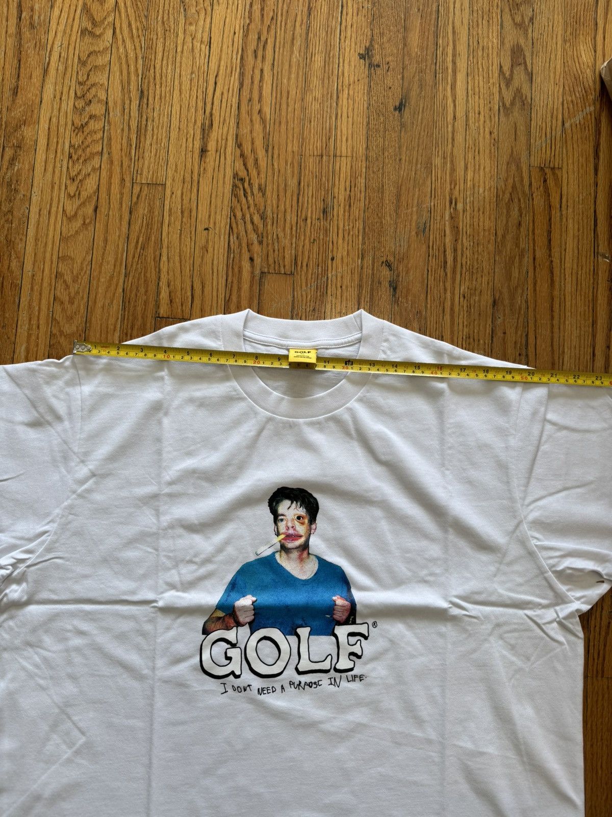 Golf Wang Golf Purpose Tee - White Size US XL / EU 56 / 4 - 8 Thumbnail