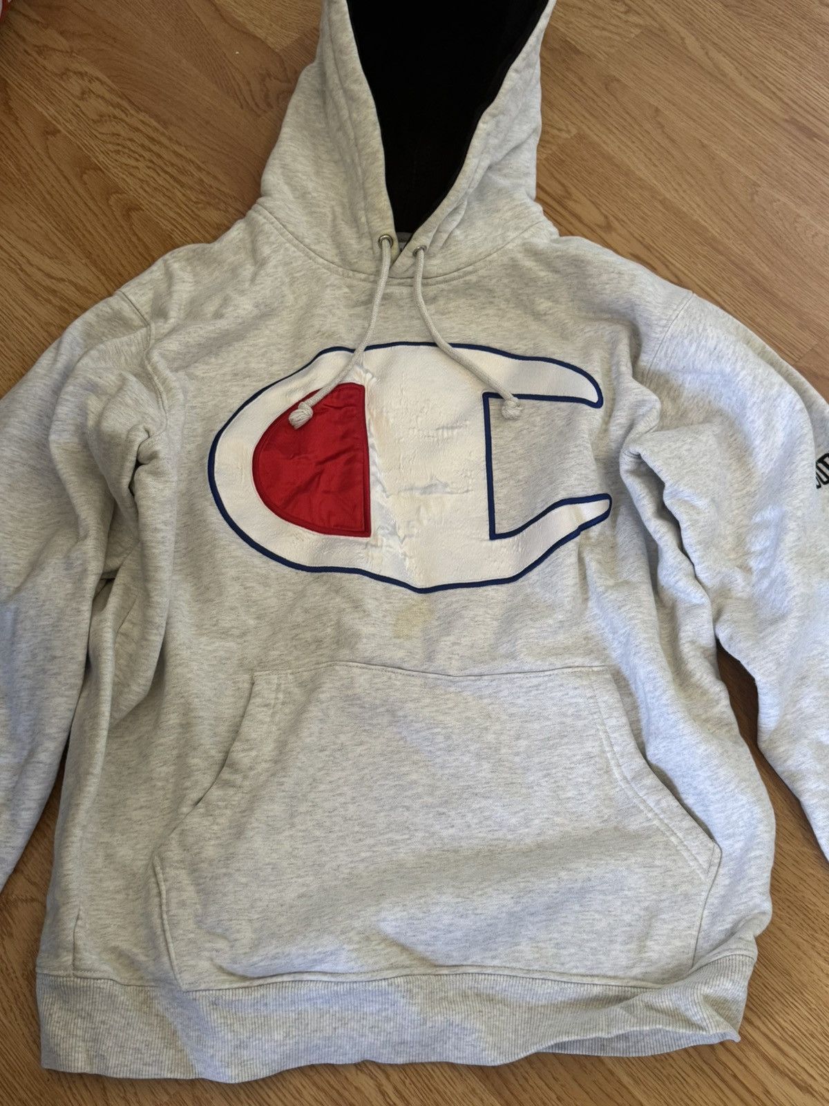 Champion × Supreme Supreme champion big logo hoodie Size US M / EU 48-50 / 2 - 1 Thumbnail