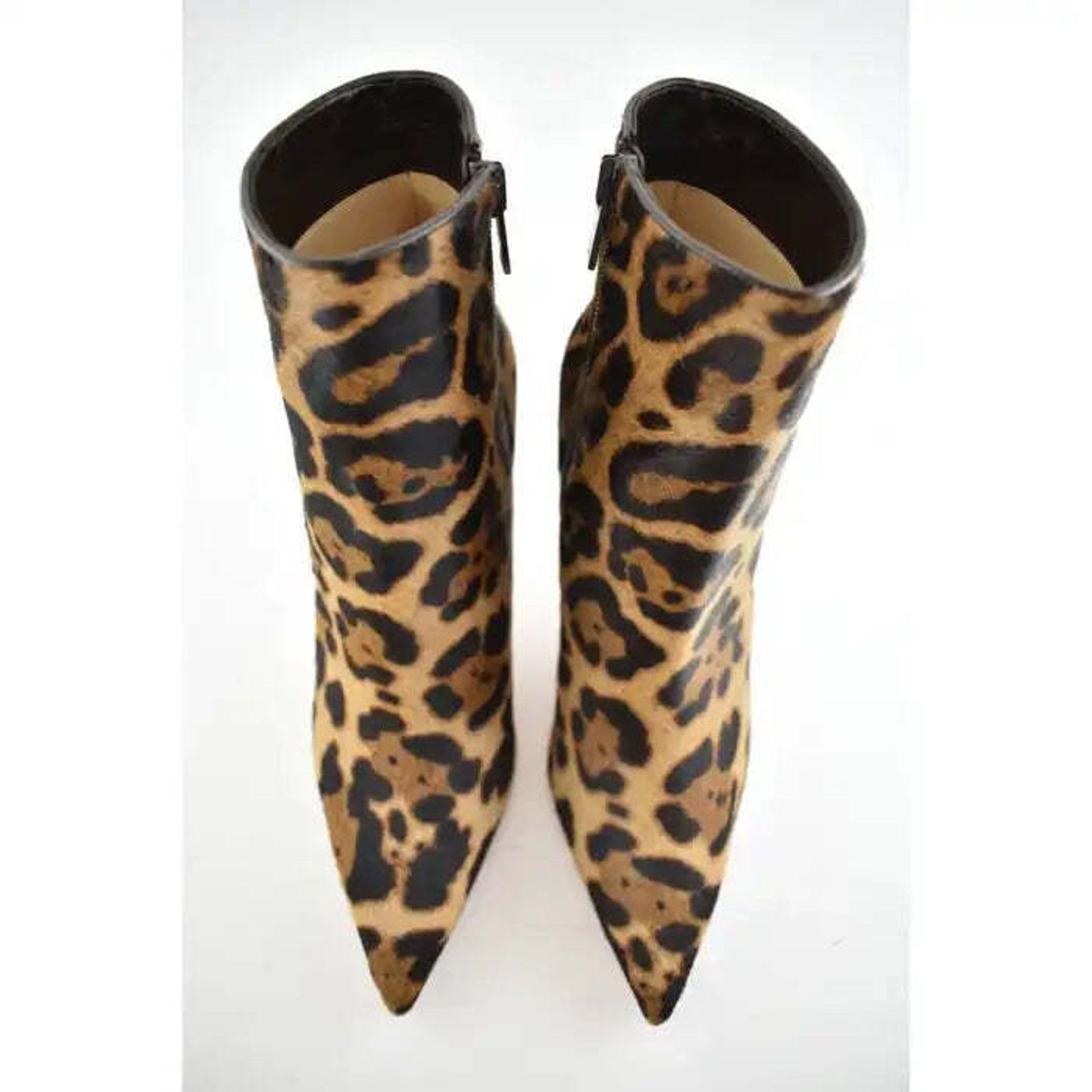 Christian Louboutin Christian Louboutin So Kate Booty 85 Black Brown Leopard Size US 6.5 / IT 36.5 - 7 Thumbnail