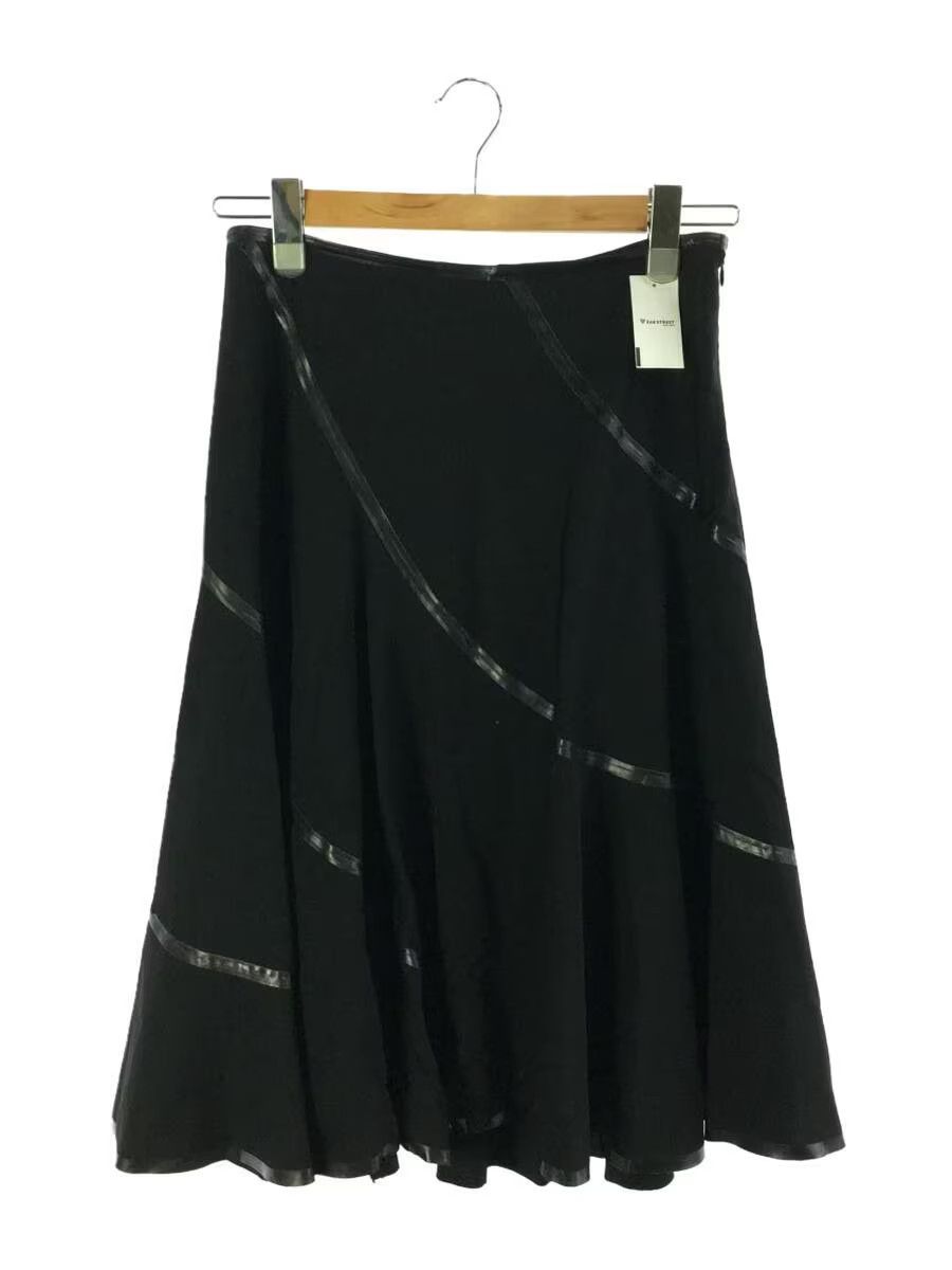 Tape Wrap Wool Skirt