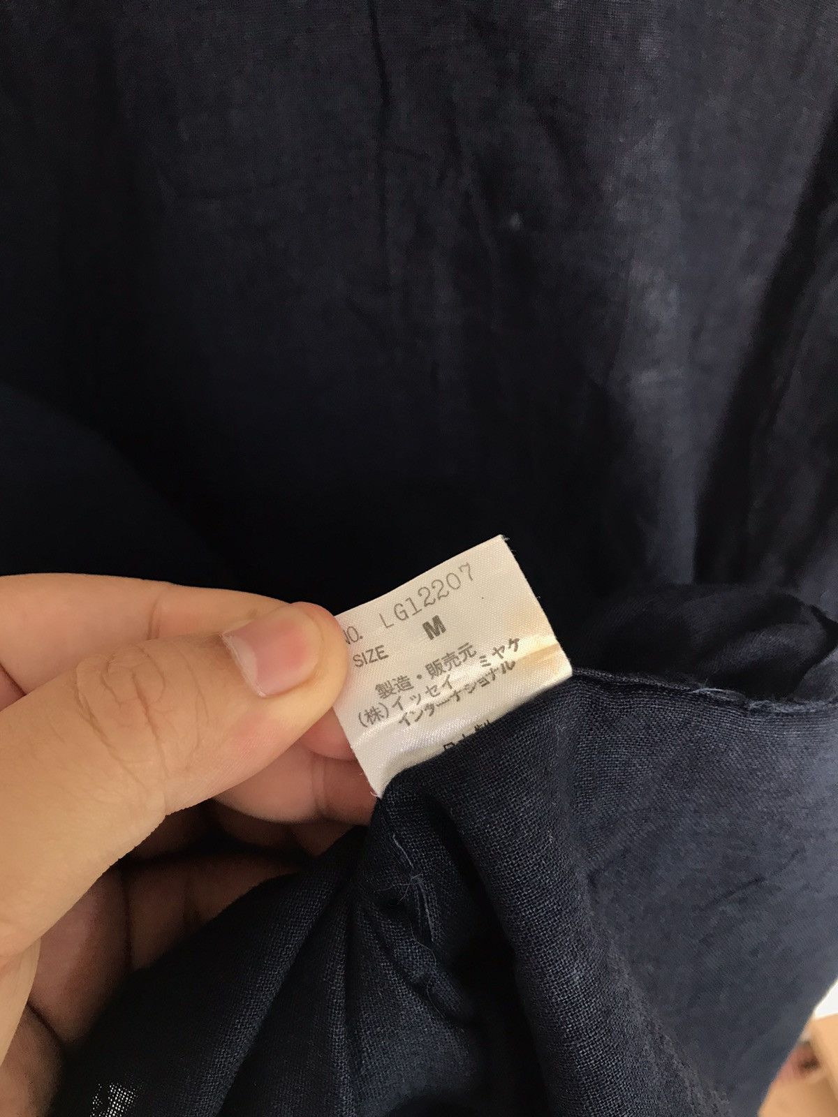 Issey Miyake Vintage Issey Miyake Hemp Shanghai Shirts Size US M / EU 48-50 / 2 - 9 Thumbnail