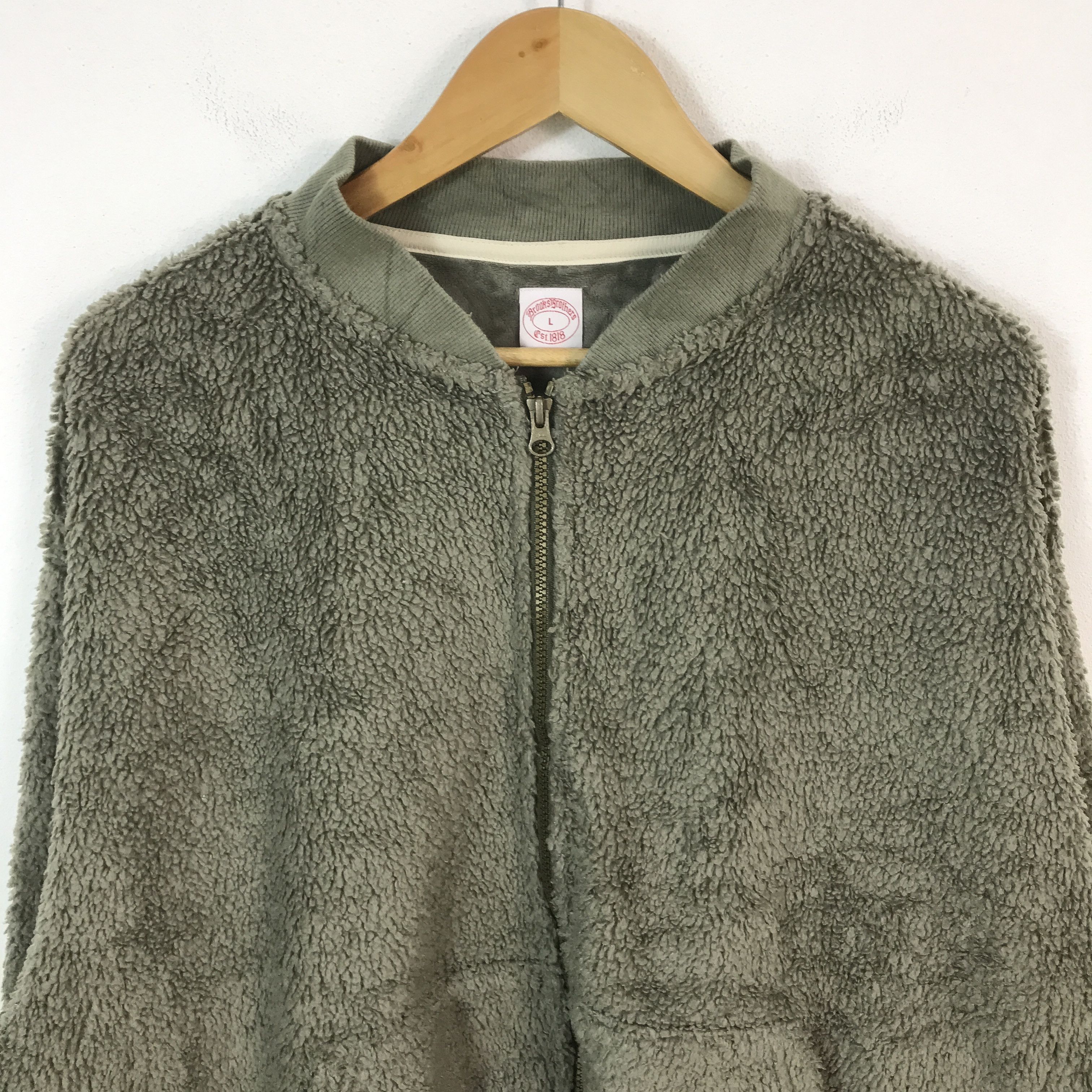 Brooks Brothers Brooks Brother Sherpa Oversize Sherpa Jacket Size US L / EU 52-54 / 3 - 3 Thumbnail