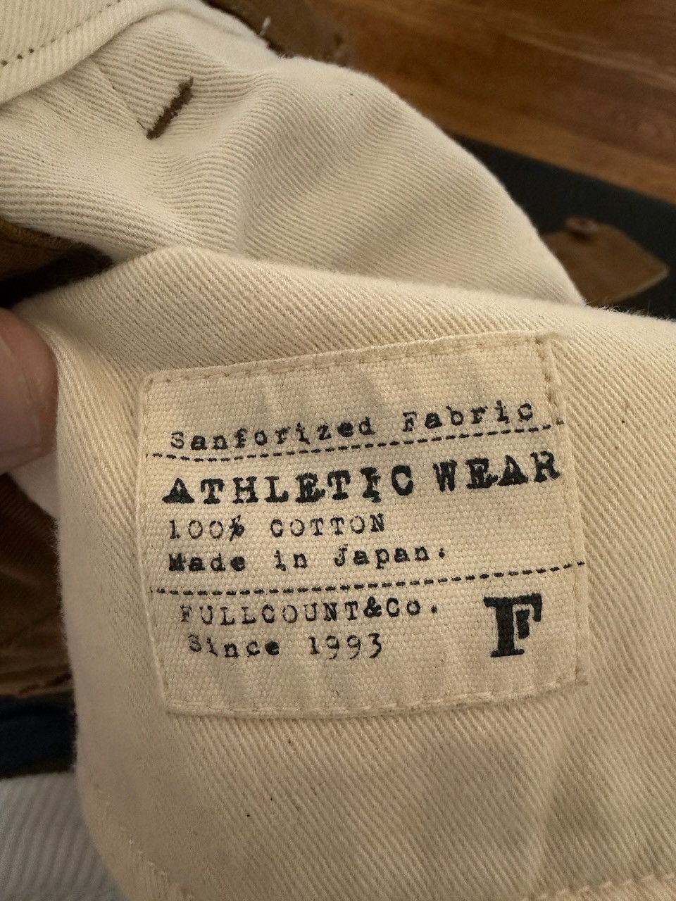 Full Count & Co. Full Count U.S Army Chino 41 Trousers - Brown Size US 32 / EU 48 - 3 Thumbnail