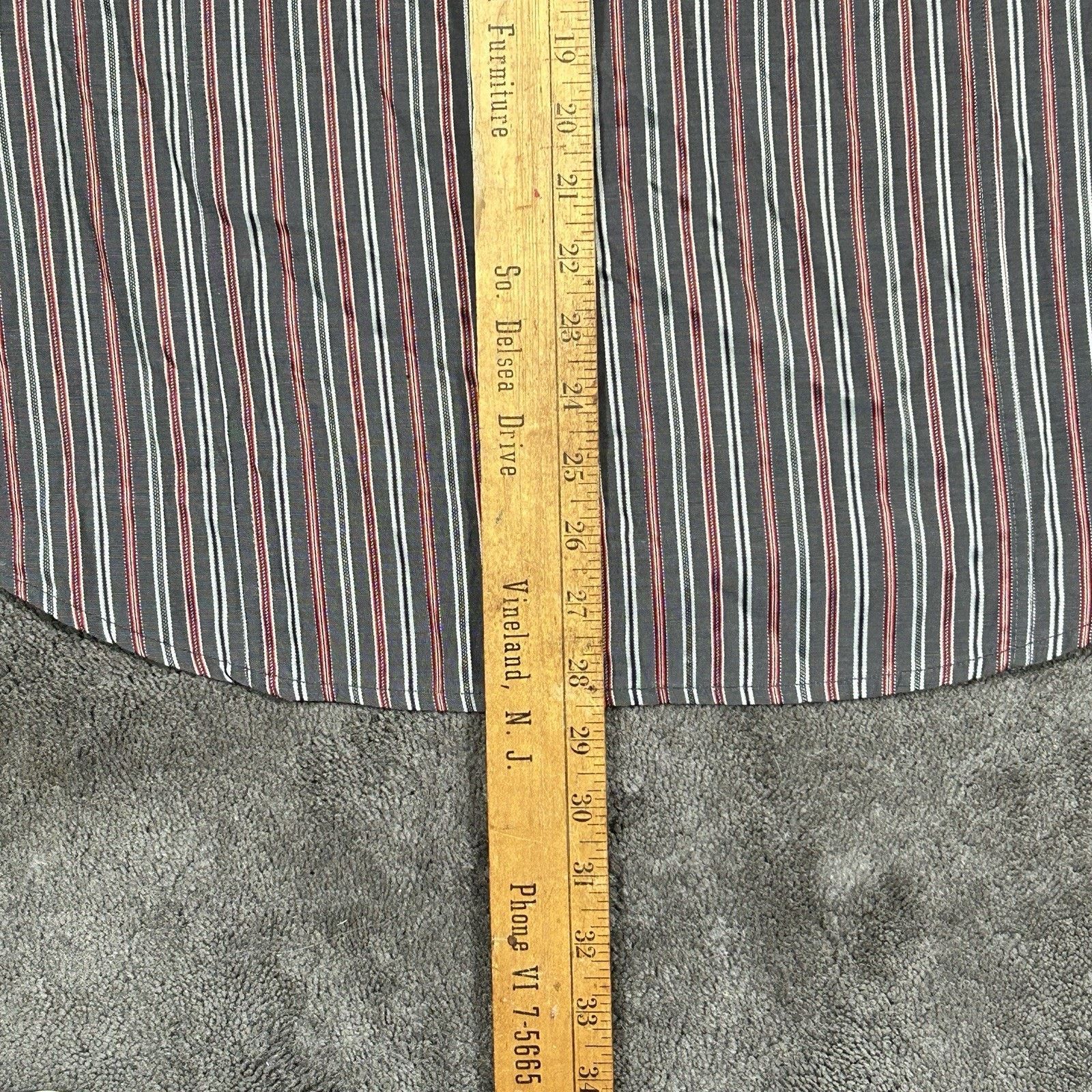 Versace Jeans Couture Vntg Versace Jeans Couture Multicolour Stripe Medusa Shirt Size US XL / EU 56 / 4 - 11 Thumbnail