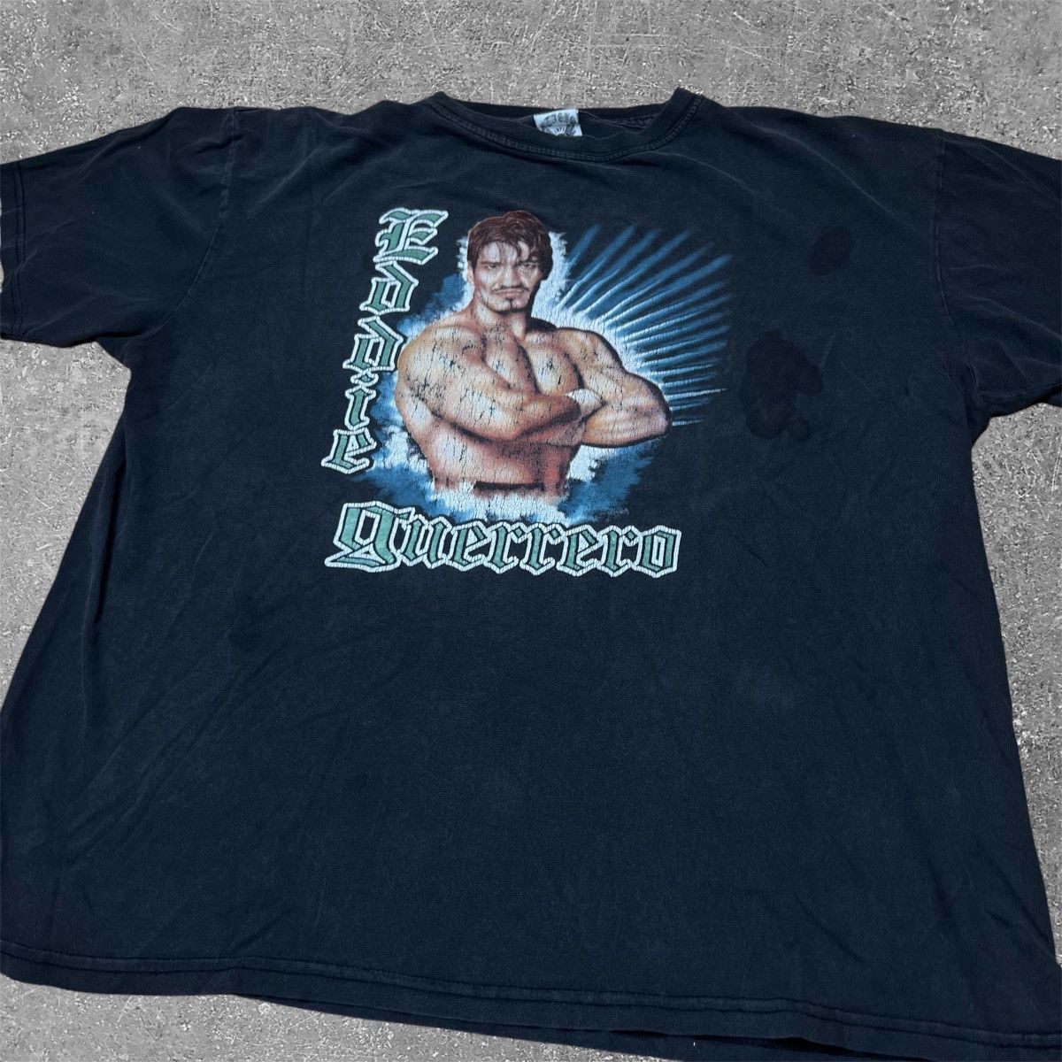 Vintage × WWE Vintage Eddie Guerrero WWE WWF Tribute Shirt L Size US L / EU 52-54 / 3 - 3 Thumbnail
