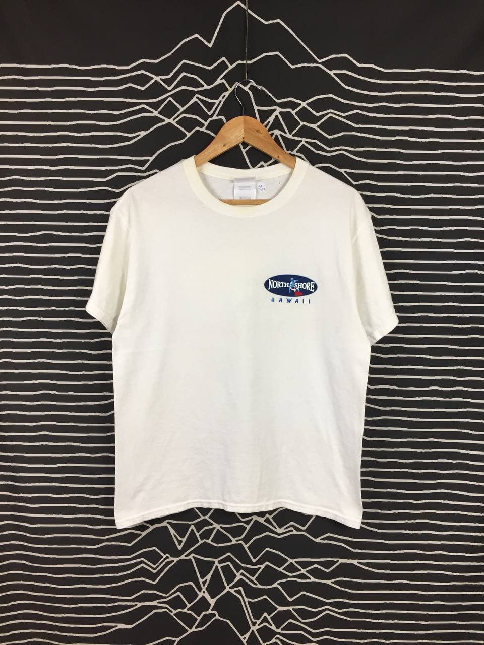 Hanes Vtg 00s Hanes North Shore Hawaii Surfing Tee Size US M / EU 48-50 / 2 - 7 Thumbnail