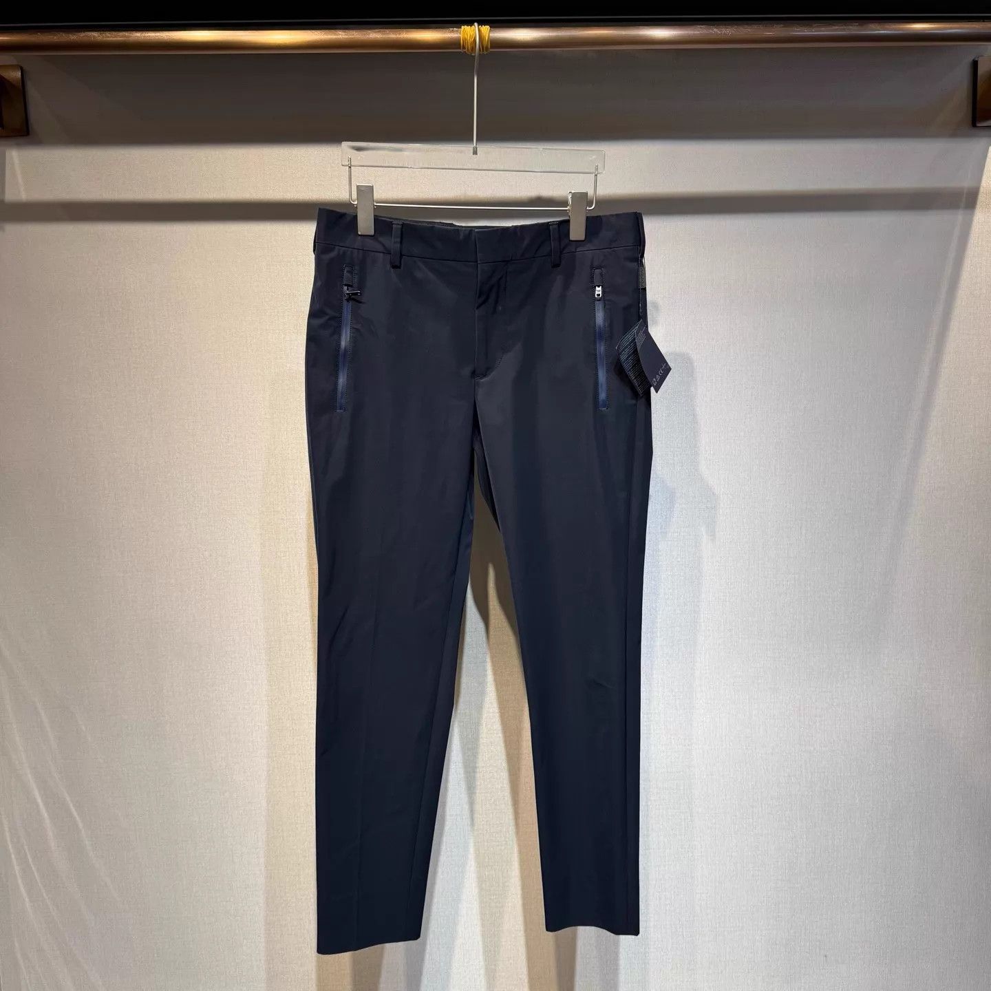 Prada Prada Navy Suit Trousers 46 New Size US 30 / EU 46 - 1 Thumbnail