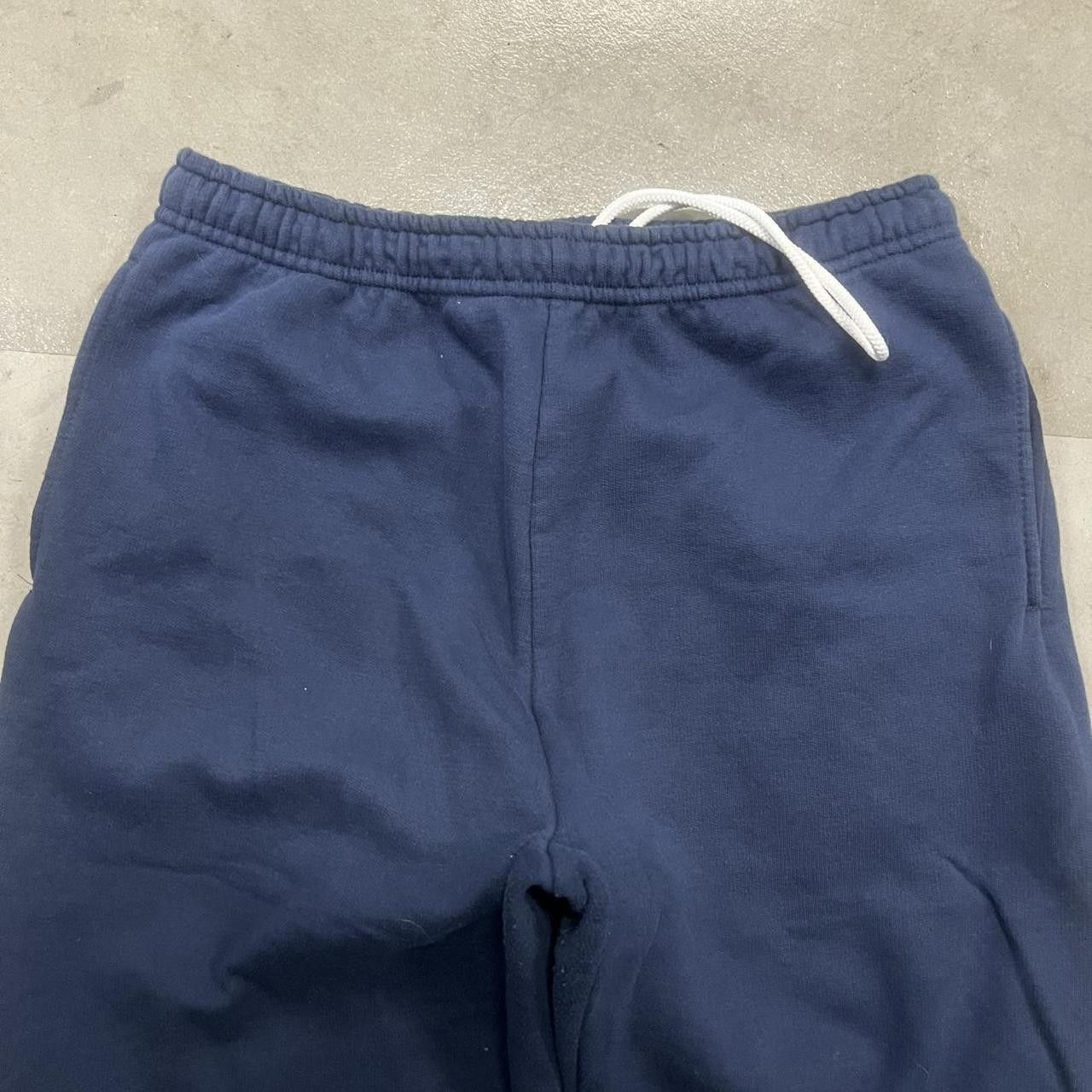 Vintage Vintage Y2K/2000s Navy Blue Sweatpants with adjustable waistband drawstrings and pockets! Size US 34 / EU 50 - 3 Thumbnail
