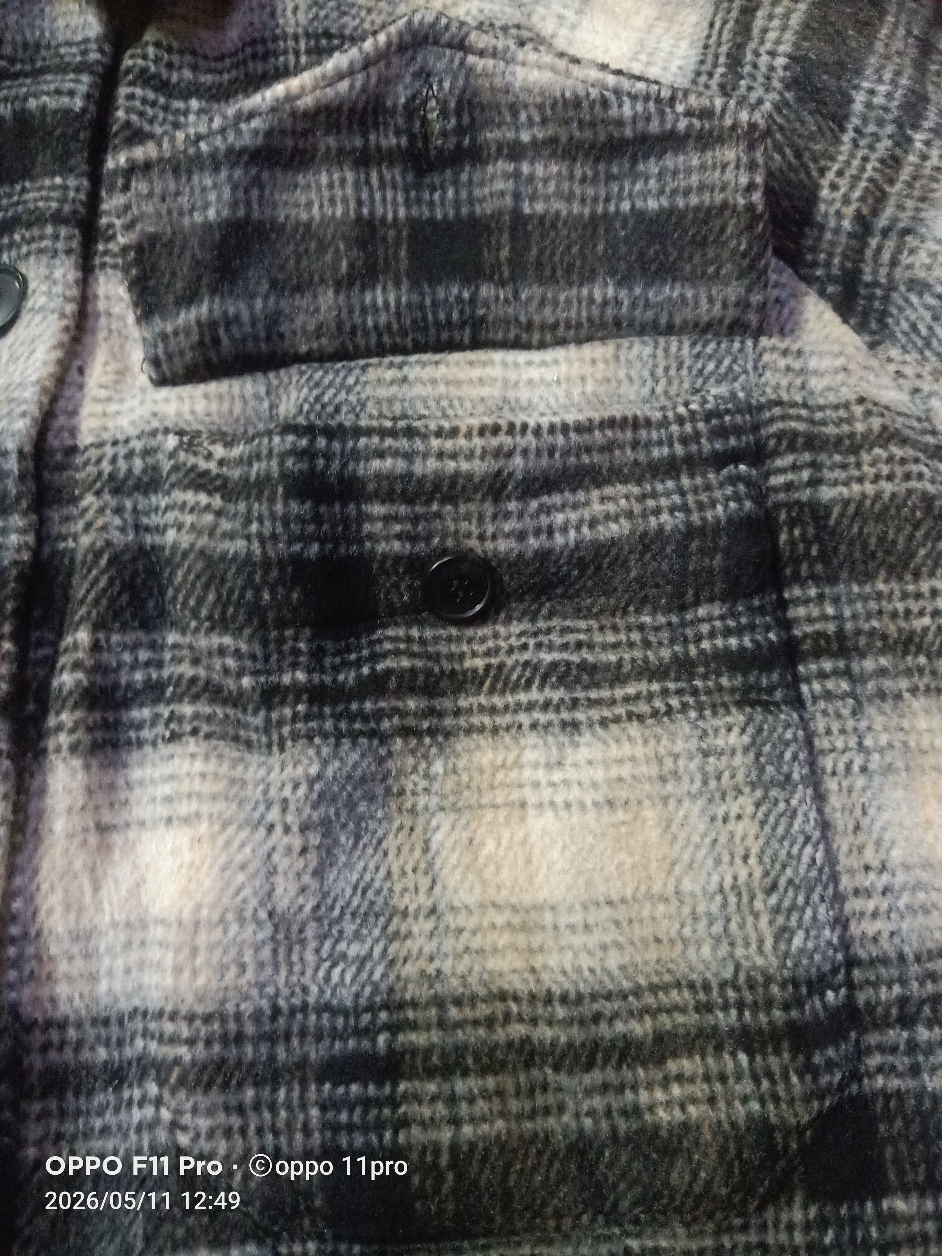 Uniqlo 💥Uniqlo Wool Double Poket Button Up 💥 Size US L / EU 52-54 / 3 - 14 Thumbnail