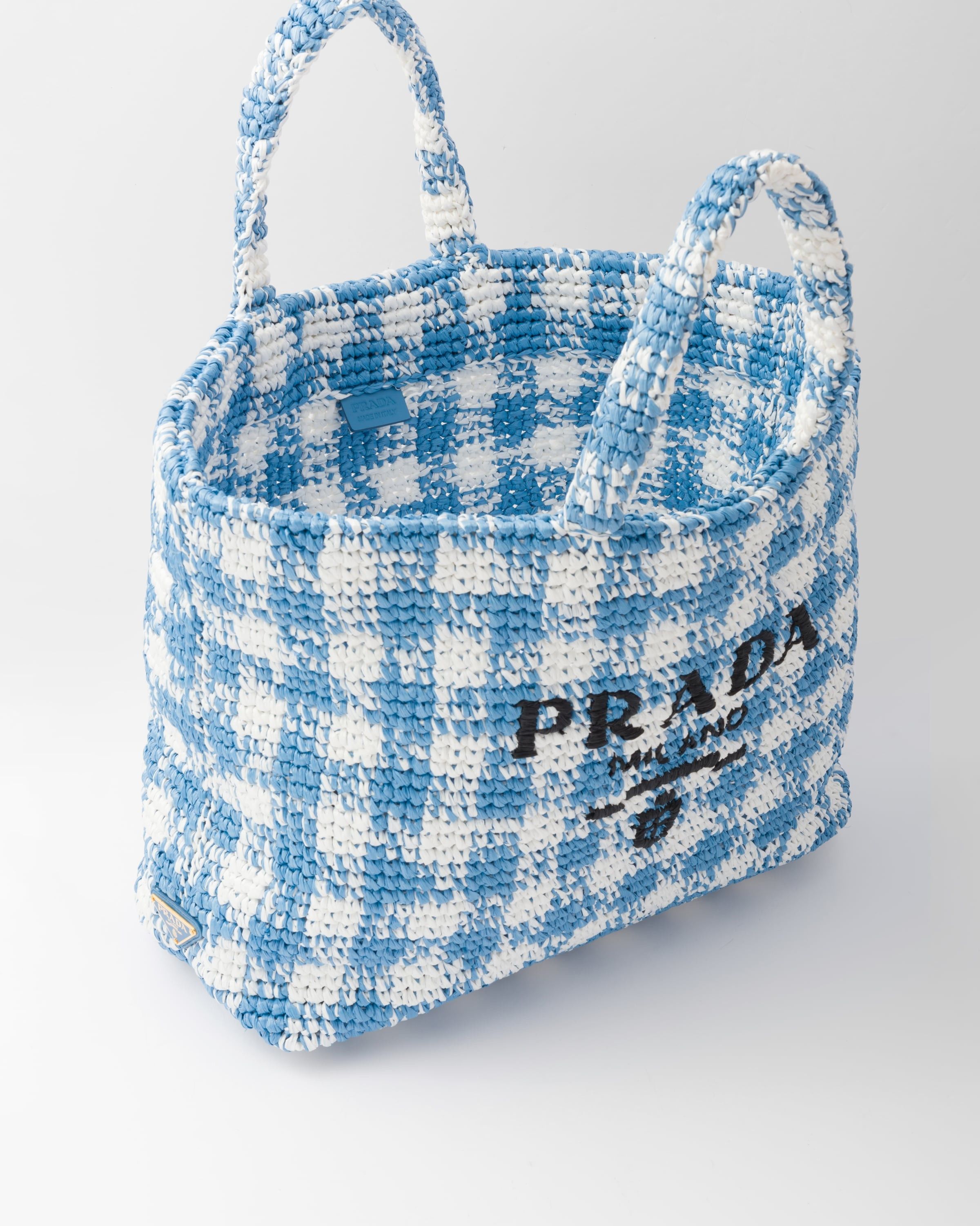 Prada oc11z0625 Size: OS / Large Crochet Tote Bag in Multicolor Size ONE SIZE - 2 Thumbnail