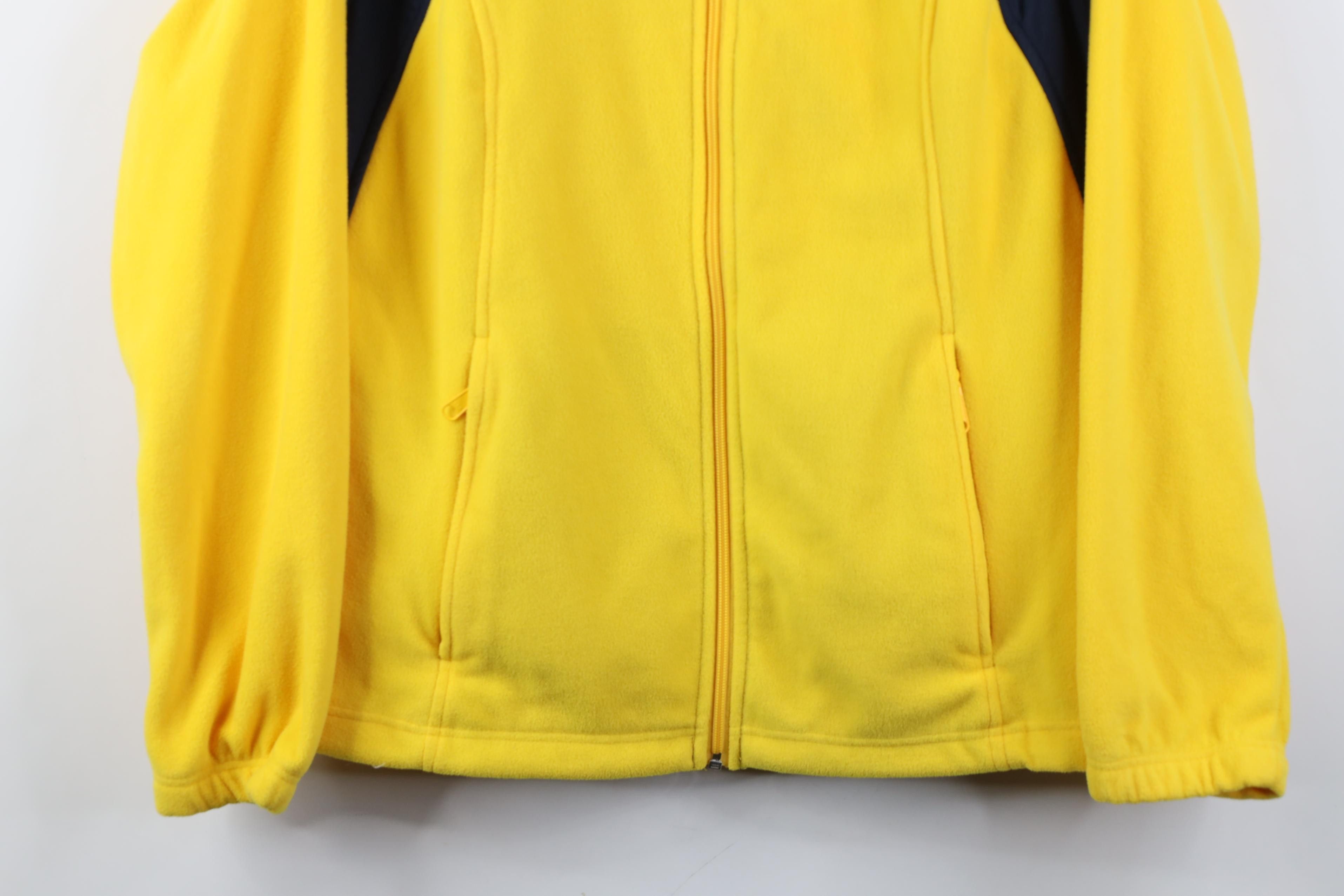 Columbia Columbia Block M University of Michigan Fleece Jacket Maize Size US L / EU 52-54 / 3 - 3 Thumbnail