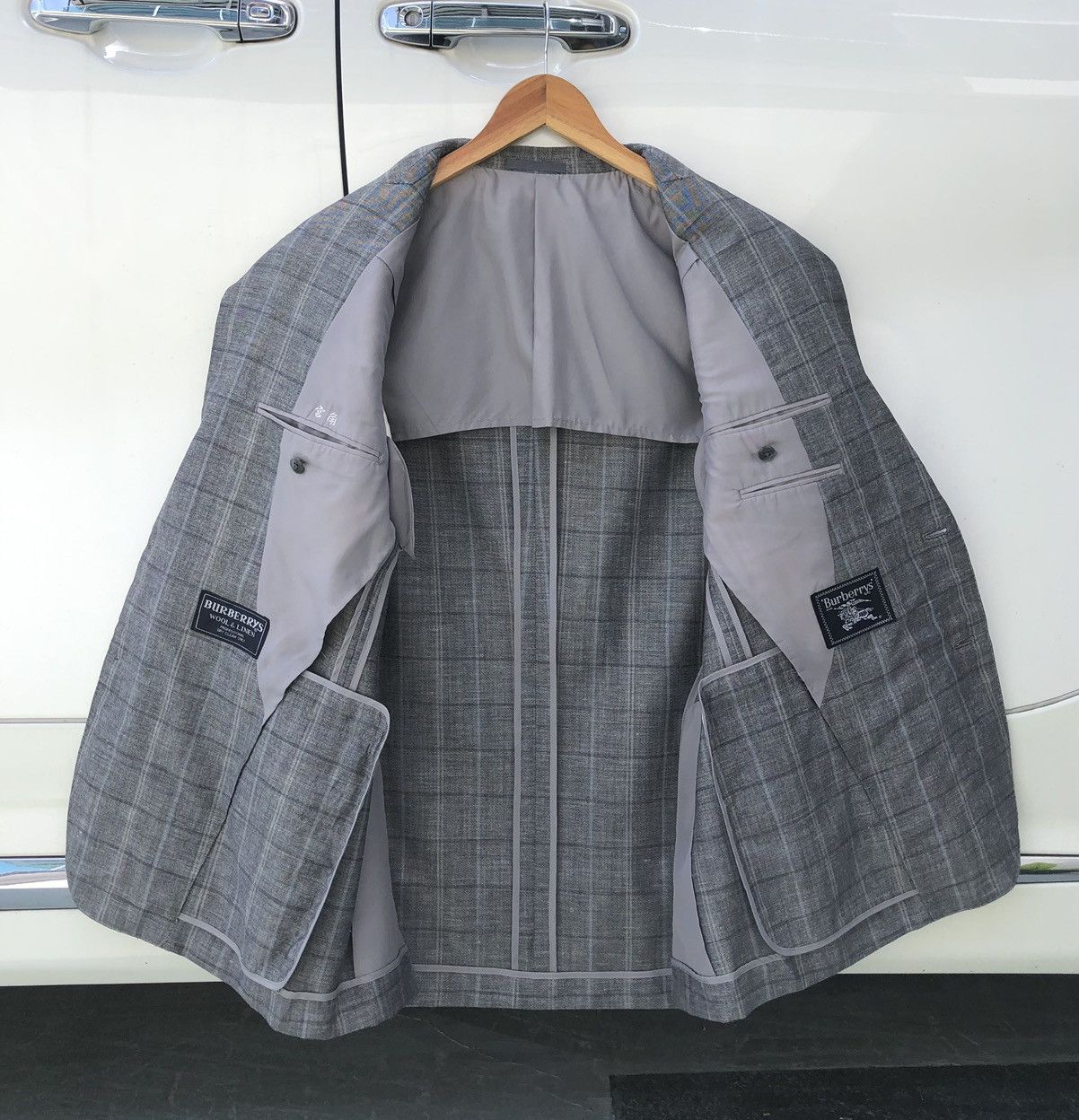 Burberry Vintage Burberrys Prorsum Men’s Wool Blazer / Coat Size US M / EU 48-50 / 2 - 7 Thumbnail