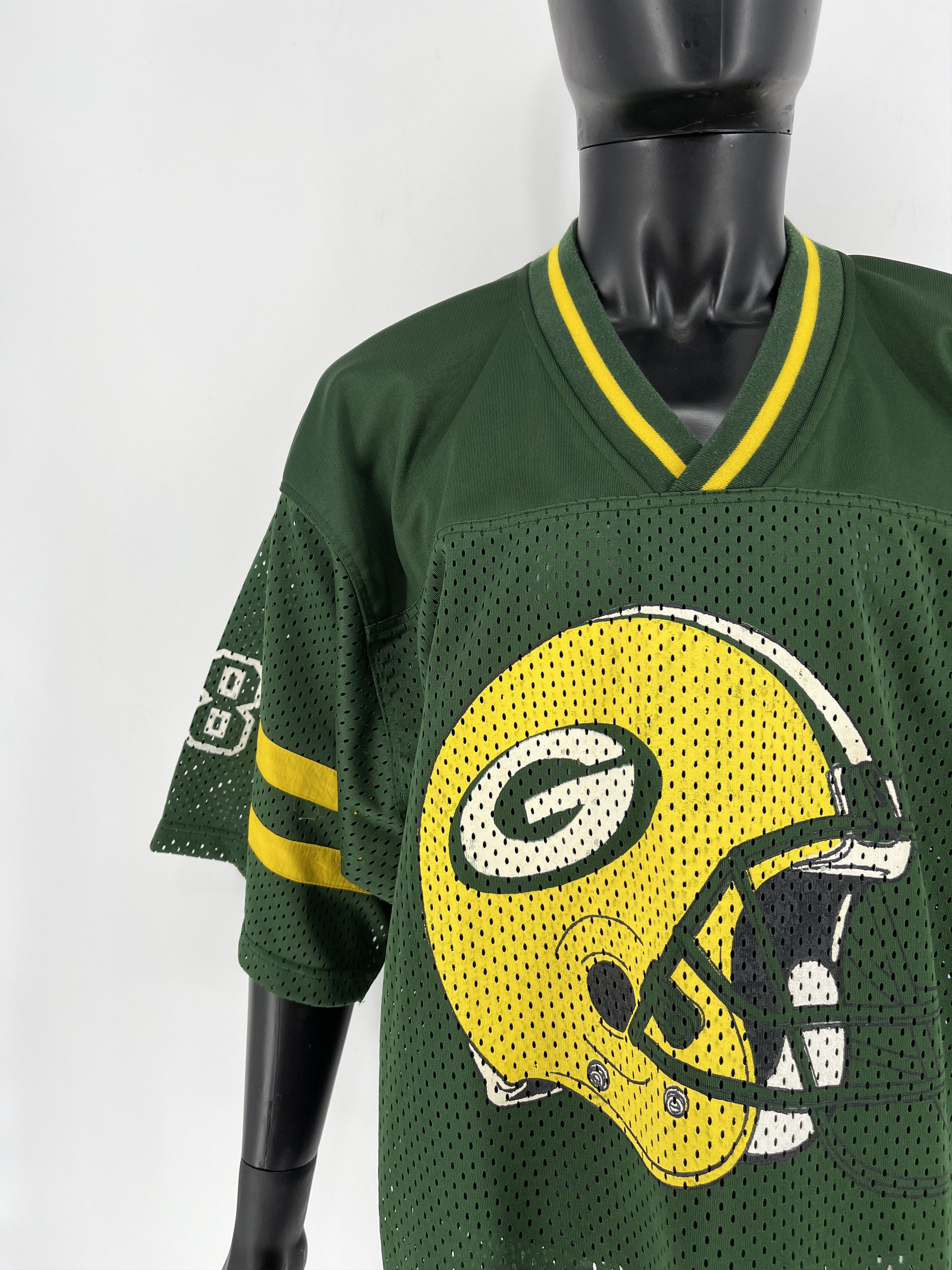 NFL 1991's GREEN BAY PACKERS CAMPRI TEAMLINE JERSEY L Size US L / EU 52-54 / 3 - 6 Thumbnail