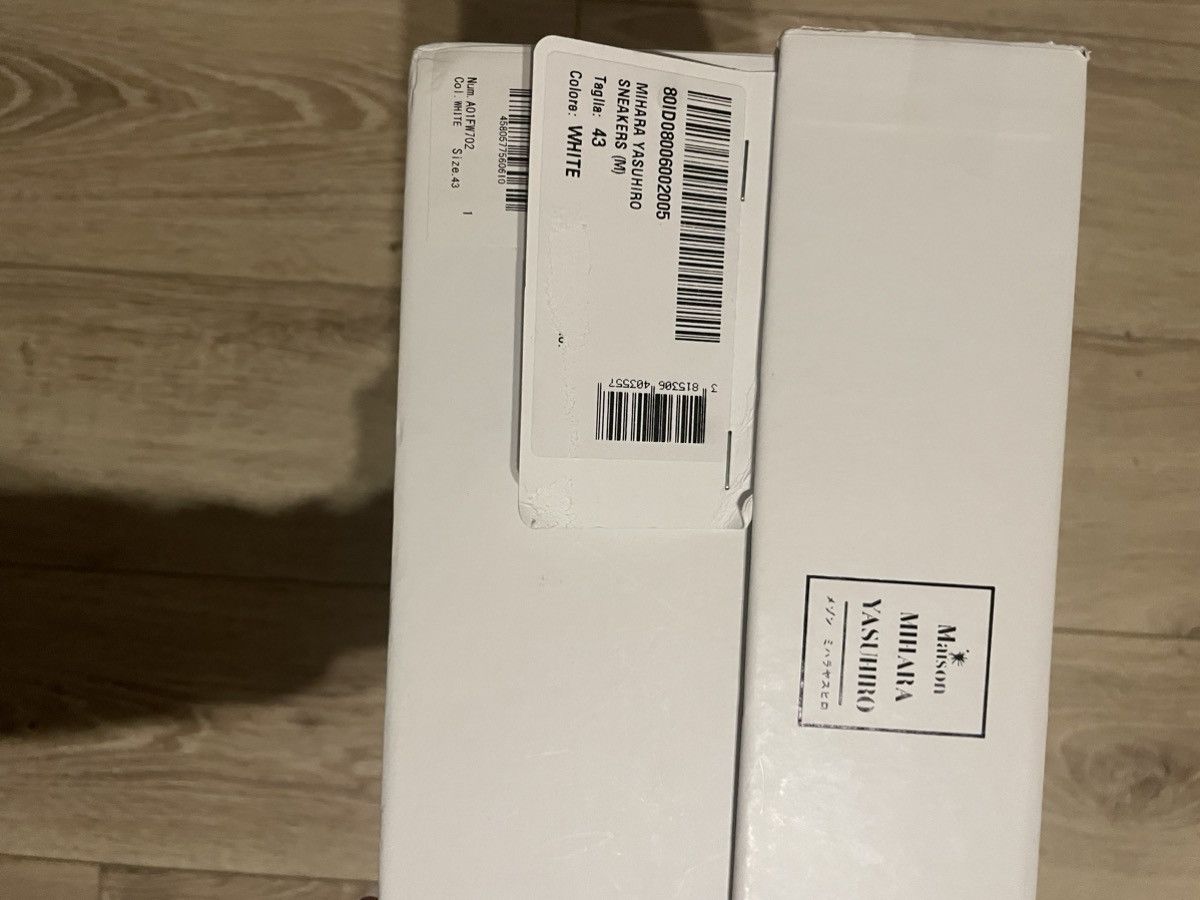 Maison MIHARA YASUHIRO Maison Mihara Yasuhiro Yashuiro Peterson Og Sole Canvas Size US 10 / EU 43 - 13 Thumbnail