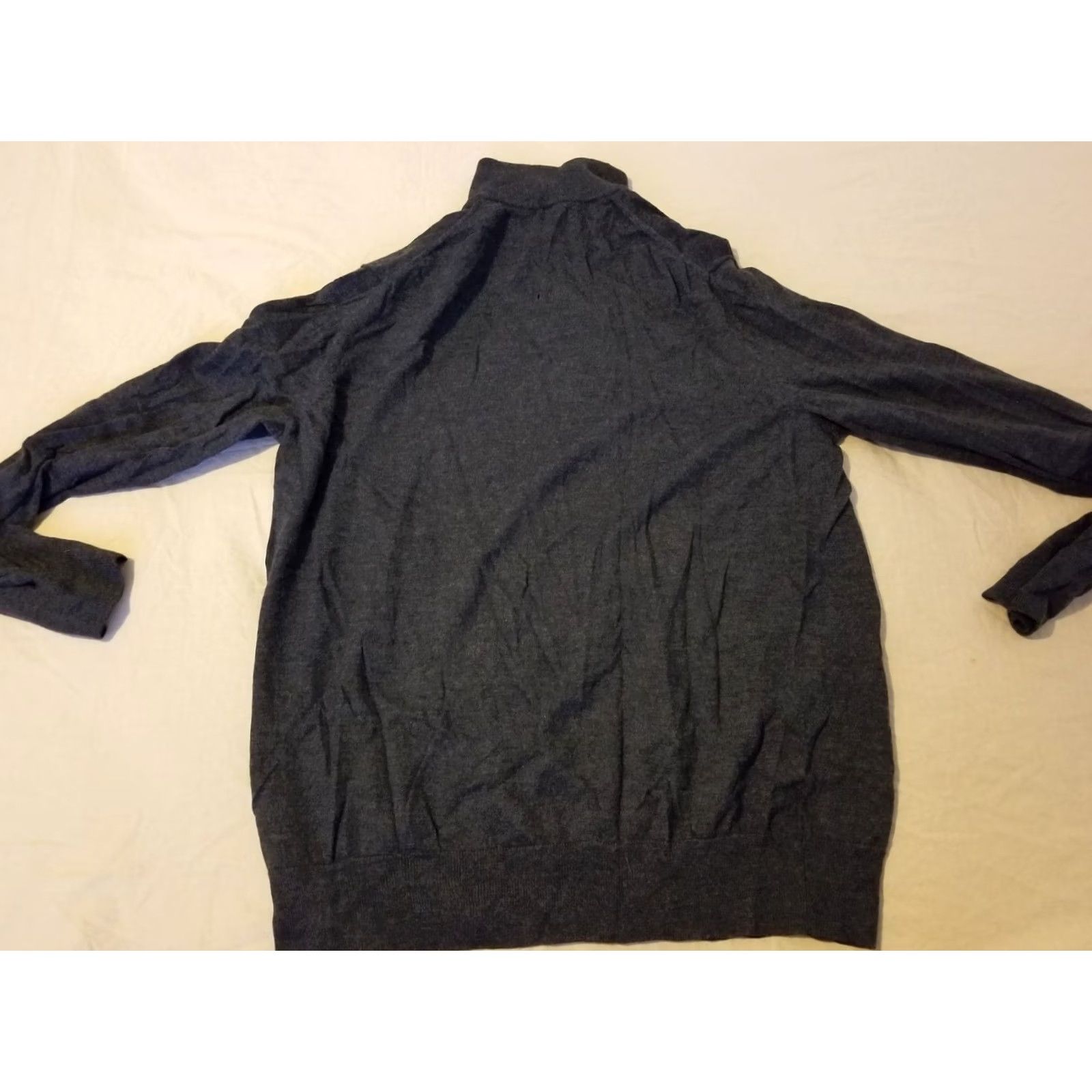 Banana Republic Mens Banana Republic Wool Sweater XL Gray Size US XL / EU 56 / 4 - 5 Thumbnail