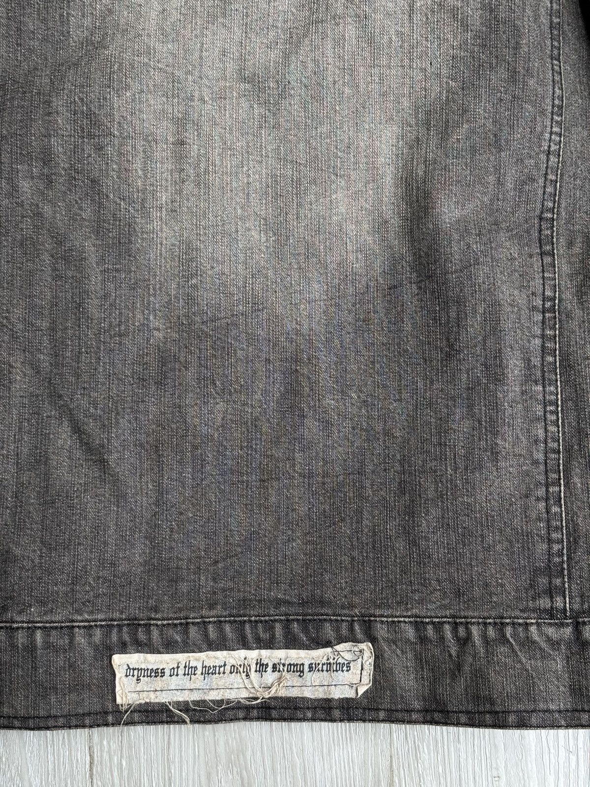 If Six Was Nine IN THE ATTIC fur denim jacket Size US M / EU 48-50 / 2 - 8 Thumbnail