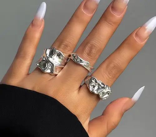 Jewelry Asabuki x Honda 3 pieces Adjustable Ring Size ONE SIZE - 6 Thumbnail