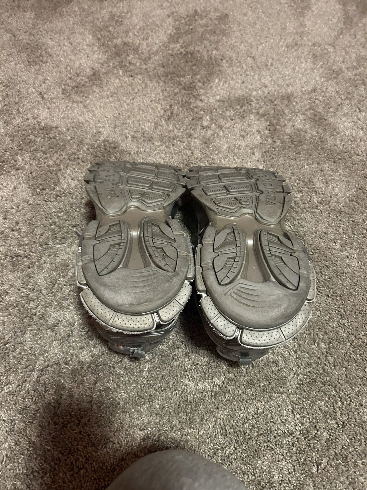 Balenciaga Silver balenciaga tracks Size US 10 / EU 43 - 7 Thumbnail