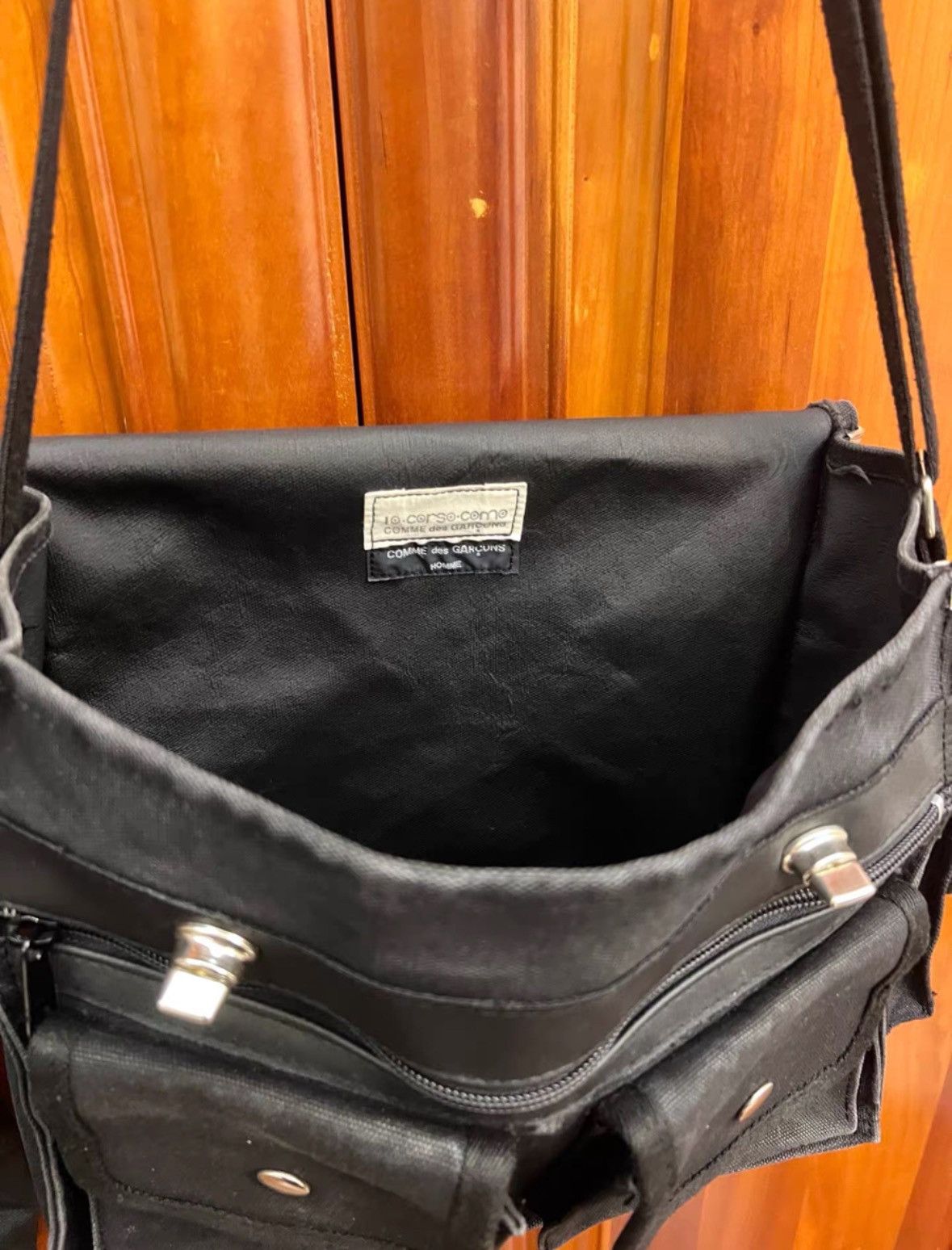 Comme des Garcons × Comme des Garcons Homme comme des garcons 10 como corso satchel bag Size ONE SIZE - 6 Thumbnail