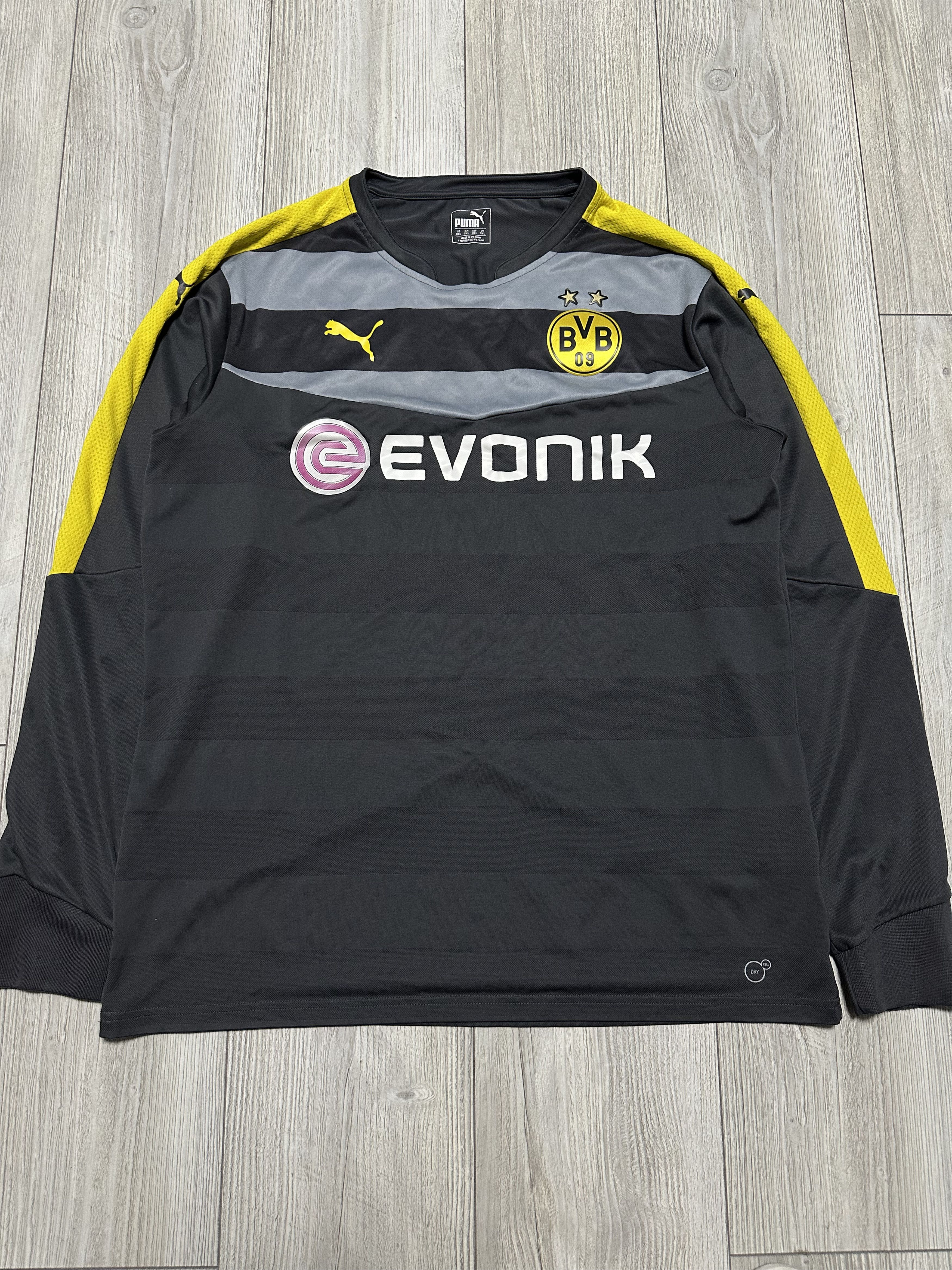 Puma Puma Borussia Dortmund GK Shirt BVB Herren Sweater Size US XXL / EU 58 / 5 - 1 Thumbnail