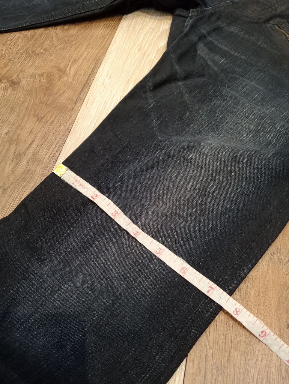 Le Grande Bleu (L.G.B.) VERY RARE L.G.B LE GRANDE BLEU MANIAC CORP WAXED DENIM JEANS Size US 30 / EU 46 - 19 Thumbnail