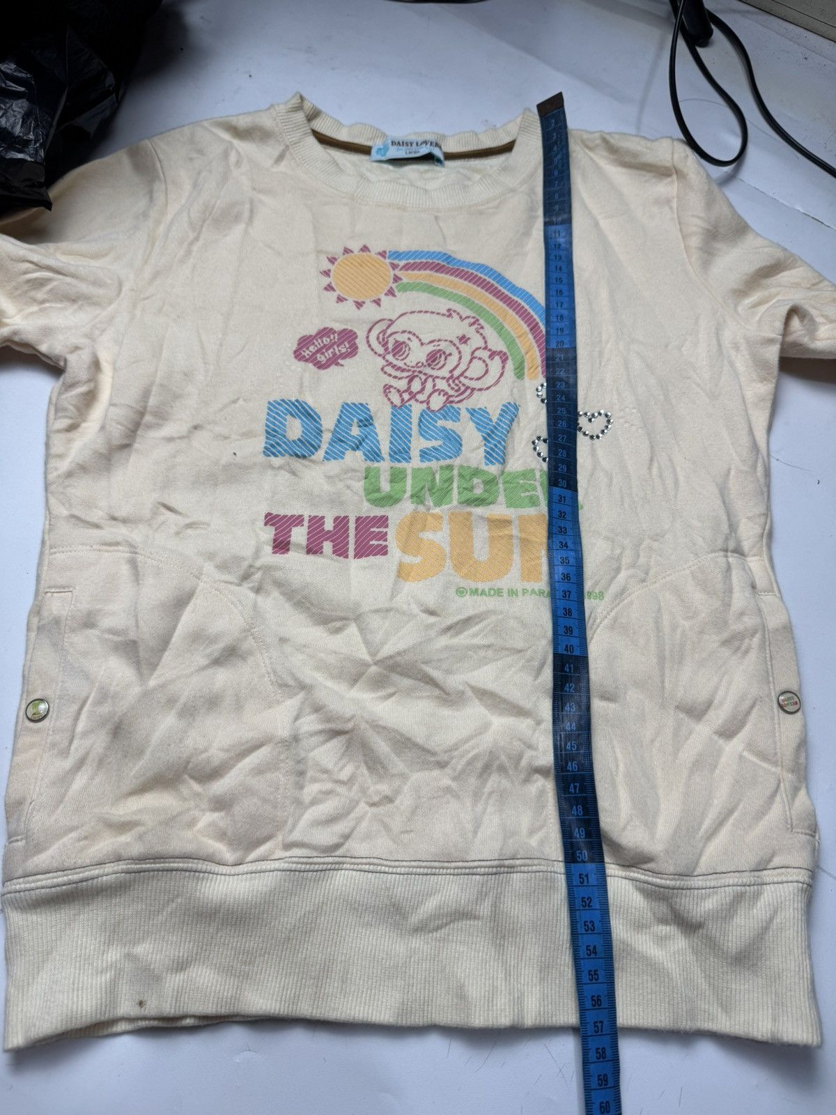 Angel Blue 2000s Daisy Lovers Angel Blue Sweatshirt Japan Styled Size US M / EU 48-50 / 2 - 9 Thumbnail