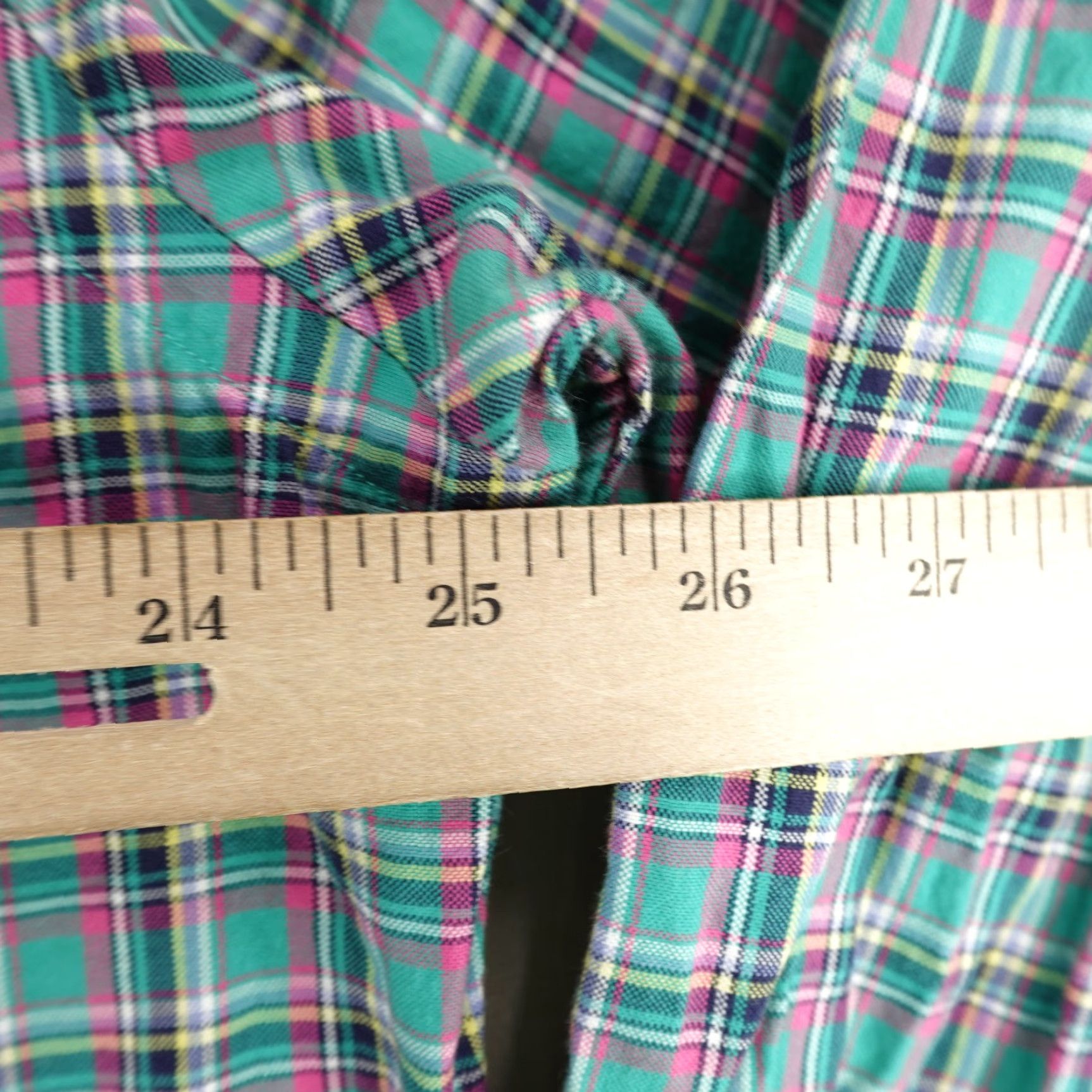 Ralph Lauren Ralph Lauren Shirt Mens XL Purple Plaid Button-Up Long Sleeve Pony Logo Classic Preppy Button-Down Collar Colorful Casual Workwear Size US XXL / EU 58 / 5 - 6 Thumbnail