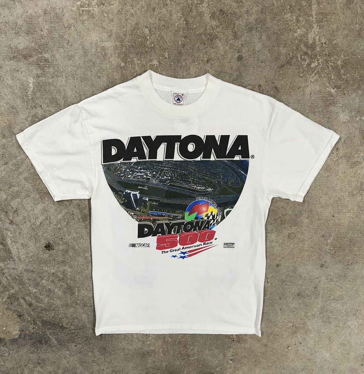 NASCAR Crazy Y2K 00s Nascar Daytona 500 Racing T-Shirt Size US M / EU 48-50 / 2 - 1 Thumbnail