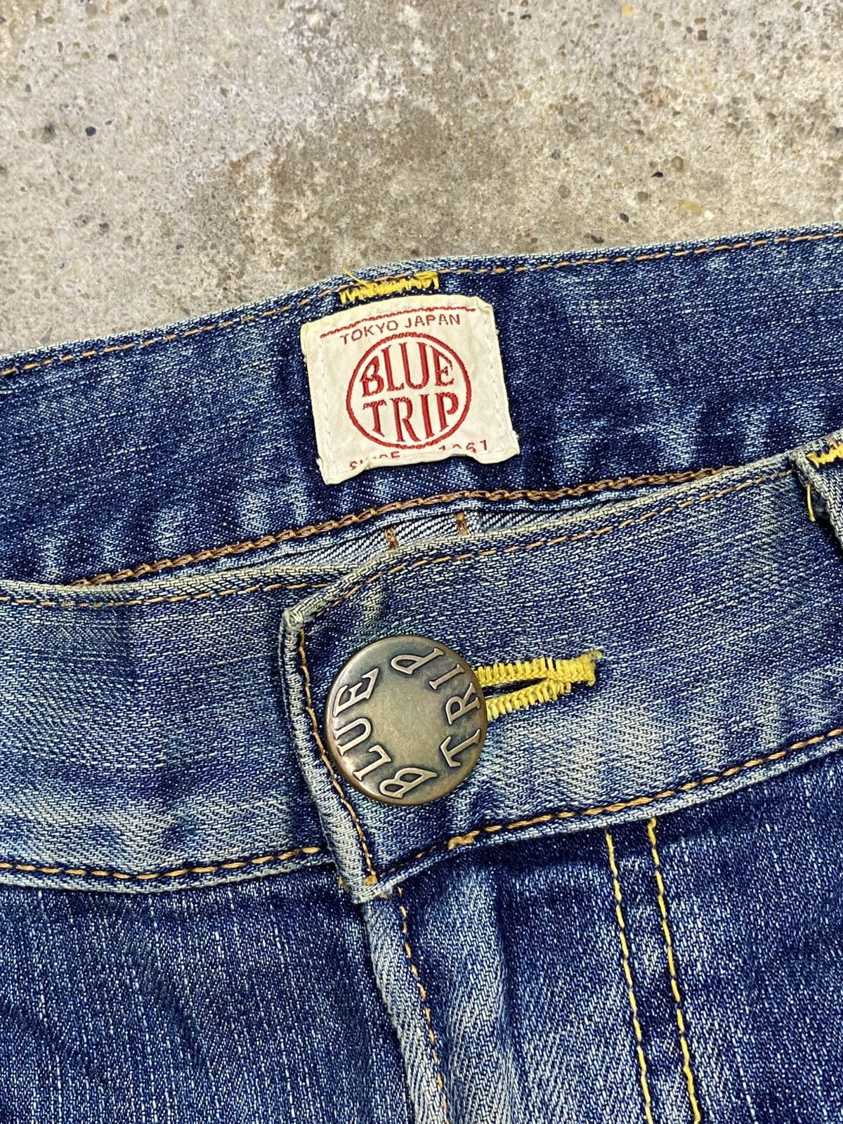 Edwin × If Six Was Nine × Japanese Brand vintage buckle back leather edwin western vintage style Size US 34 / EU 50 - 4 Thumbnail