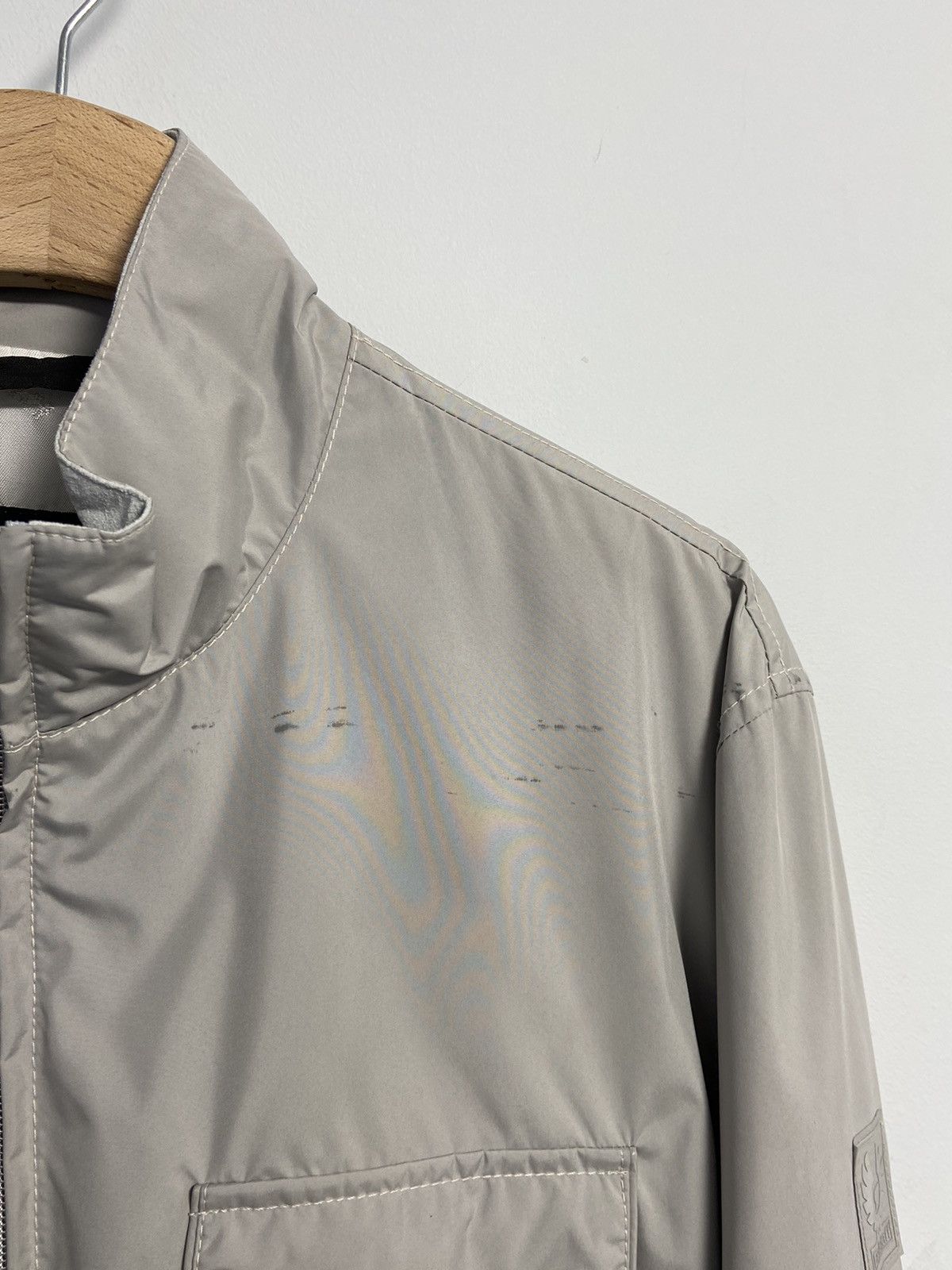 Belstaff Belstaff Silver Label Nylon Light Jacket Vintage y2k metal Size US L / EU 52-54 / 3 - 5 Thumbnail