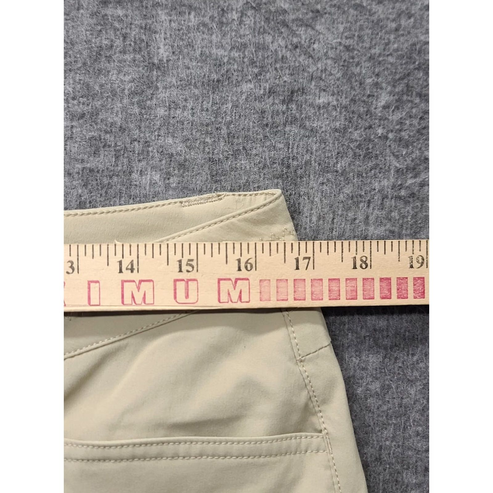 Eddie Bauer Eddie Bauer Capri Pants Womens 2x21 Travex Guide Pro Active Fit Hiking Cargo Pants Capris Beige Size 26" / US 2 / IT 38 - 3 Thumbnail