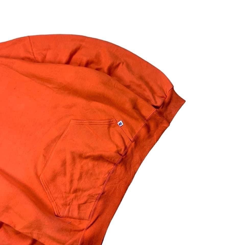 Russell Athletic × Vintage Russell Athletic hoodie baggy orange vintage 90s blank Size US M / EU 48-50 / 2 - 5 Thumbnail