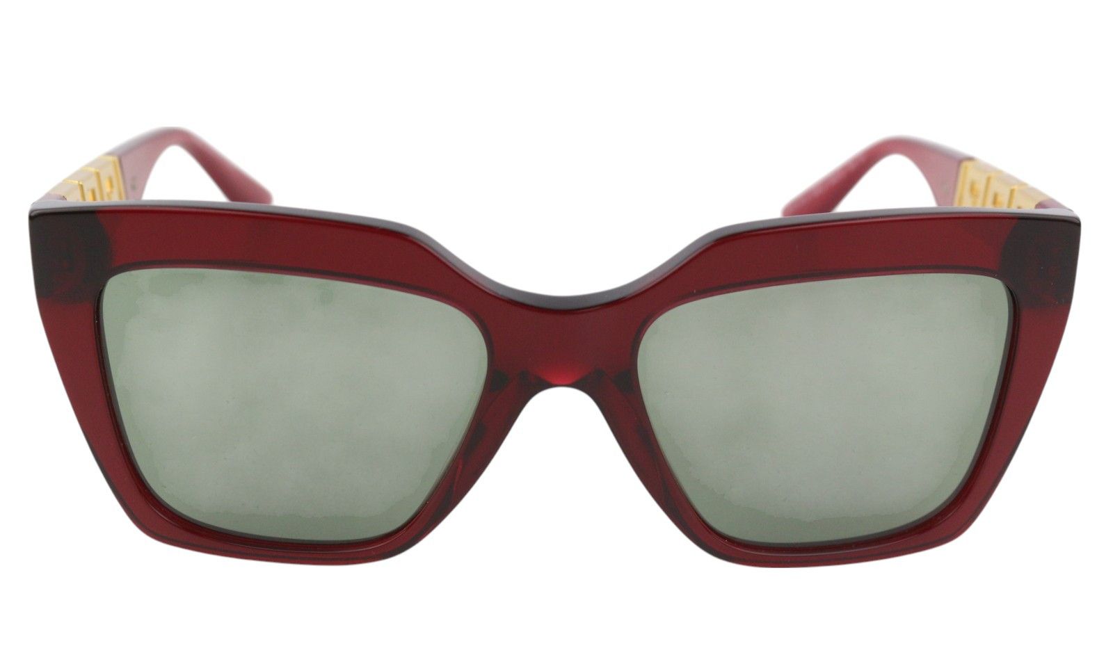 Versace 4418 OS Red Tinted Gold Tone Details 84807 Size ONE SIZE - 2 Thumbnail
