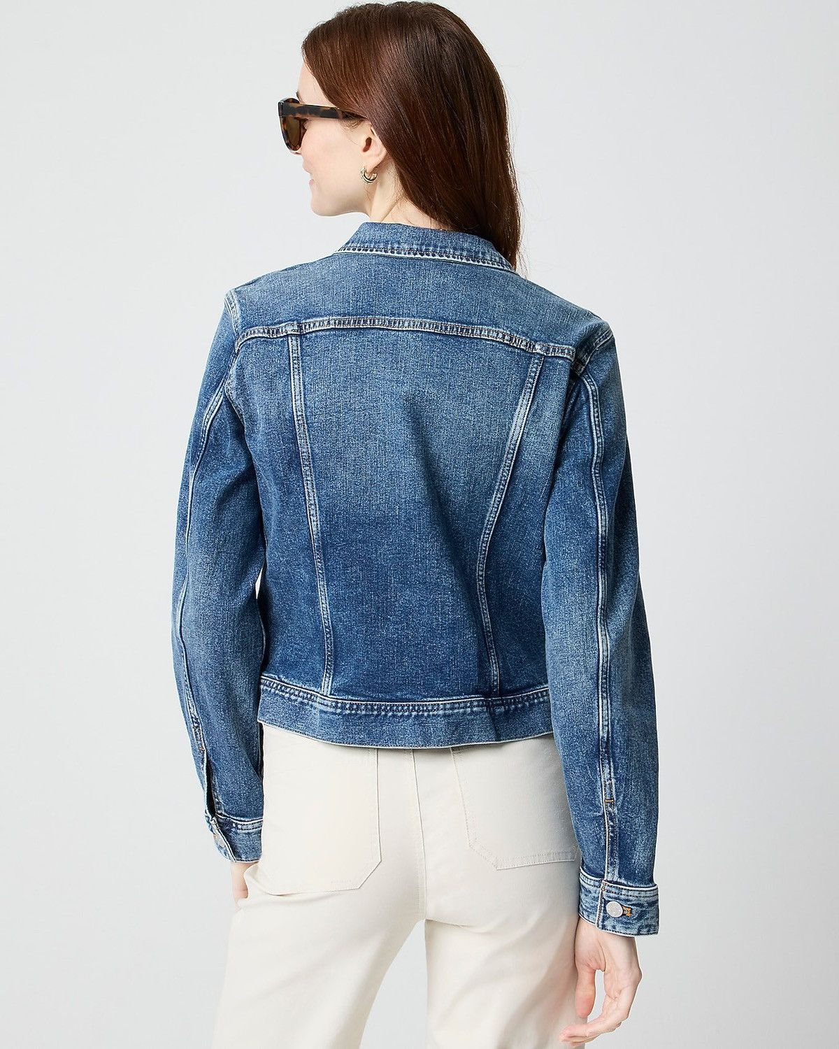 J.Crew J.Crew Classic Distressed Denim Jacket Size US S / EU 44-46 / 1 - 11 Thumbnail