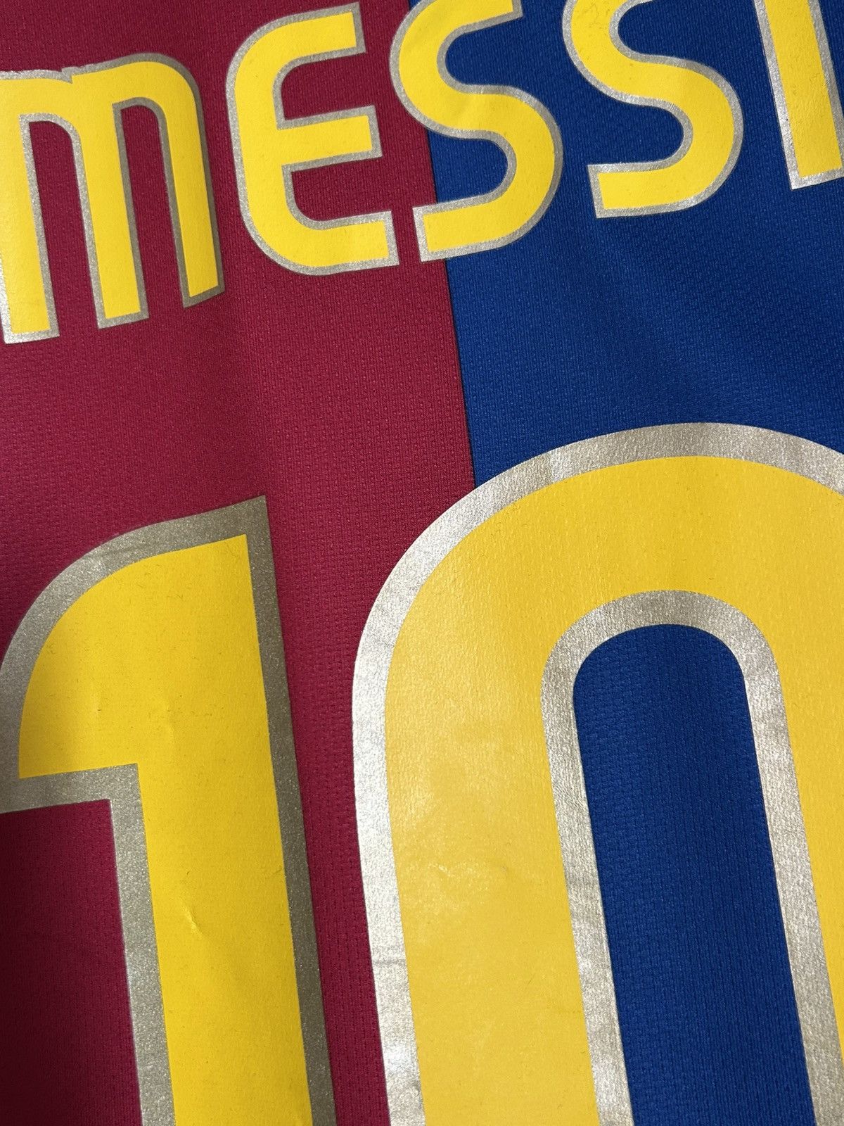 Nike Nike FC Barcelona season 2008/2009 Messi 10 jersey size M Size US M / EU 48-50 / 2 - 18 Thumbnail