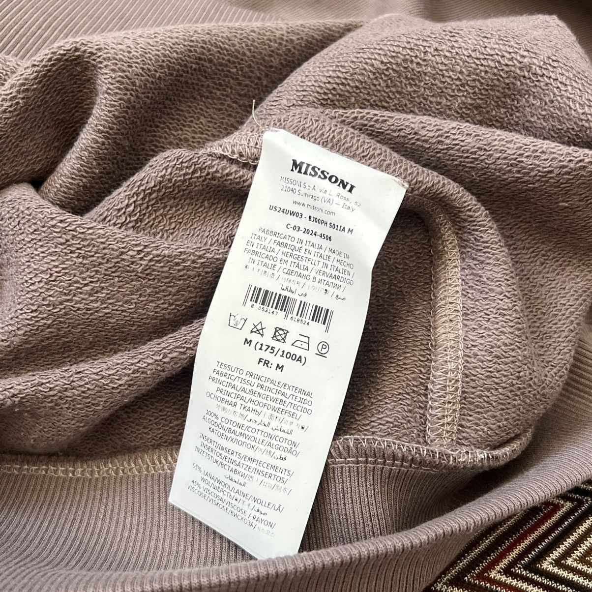 Missoni NEW Missoni Milano Zigzag Panel Crewneck Sweatshirt Size US M / EU 48-50 / 2 - 7 Thumbnail