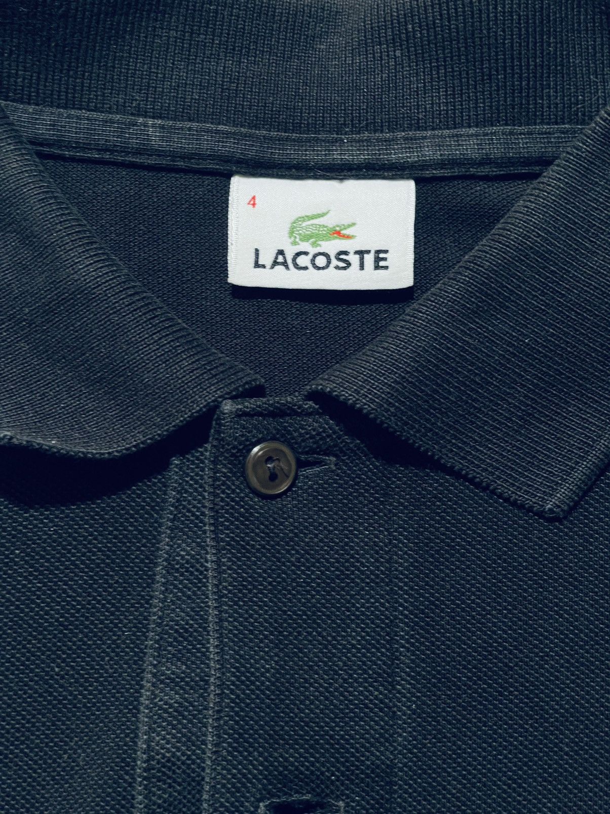 Lacoste Lacoste Long Sleeve Polo Shirt - Size L - Vintage Classic Size US L / EU 52-54 / 3 - 4 Thumbnail