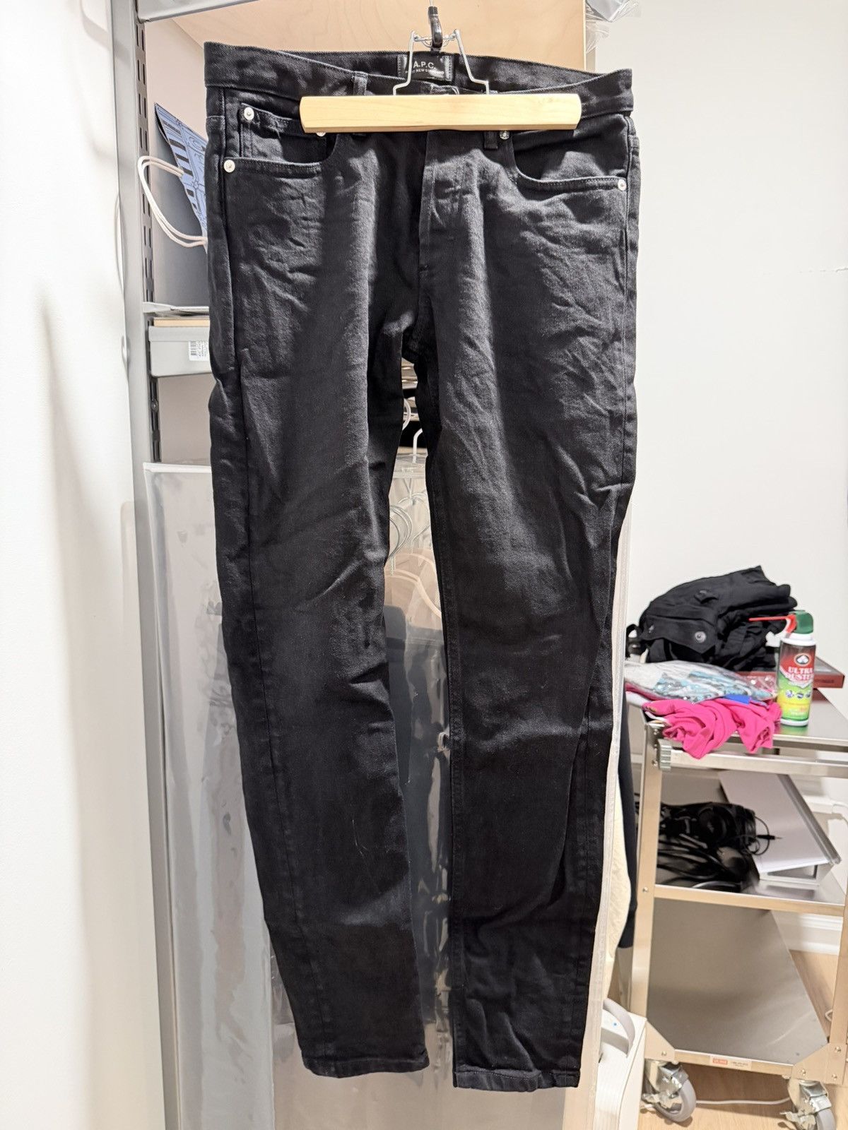 A.P.C. Black Petit New Standard Jeans