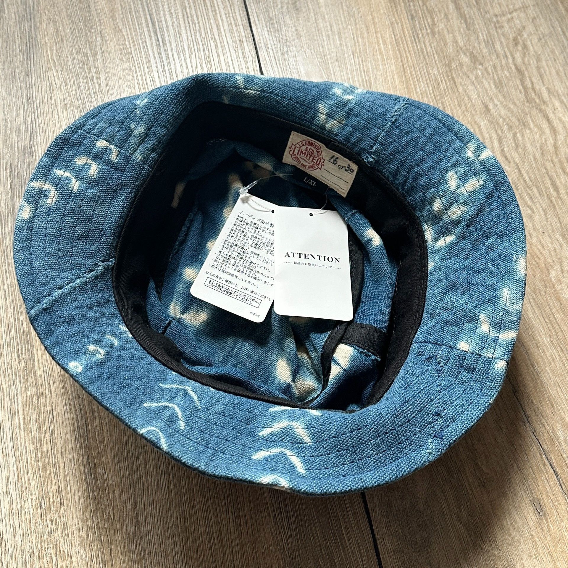 J.S. Homestead js homestead indigo vintage bucket hat Size ONE SIZE - 2 Thumbnail