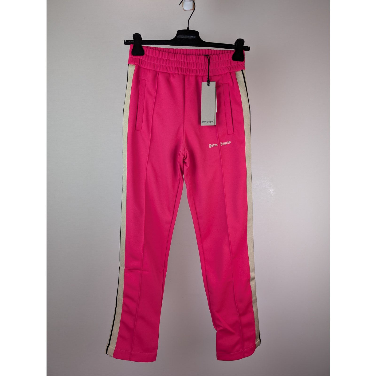 Palm Angels o1rshd1 Classic Logo Track Pants in PA Fuchsia Fluo Size US 30 / EU 46 - 8 Thumbnail