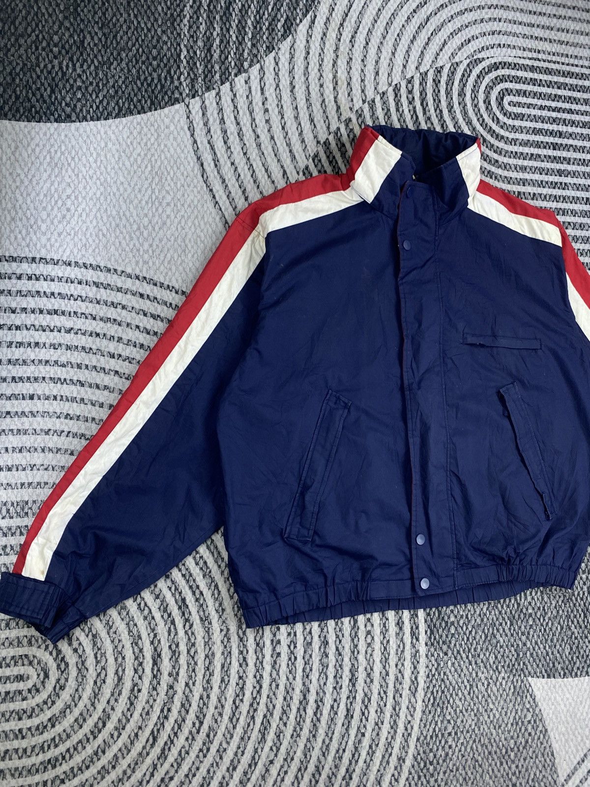 Towncraft 90s Towncraft Color Block Hidden Hoodie Zipper Jacket Size US XL / EU 56 / 4 - 4 Thumbnail