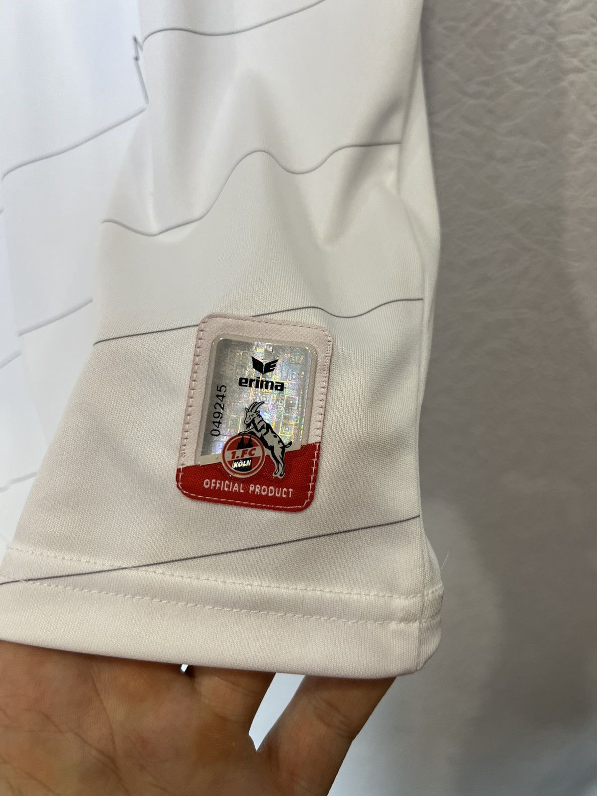 Erima FC Koln Erima 2015/2016 Home Kit Soccer Jersey Football Size US XS / EU 42 / 0 - 4 Thumbnail